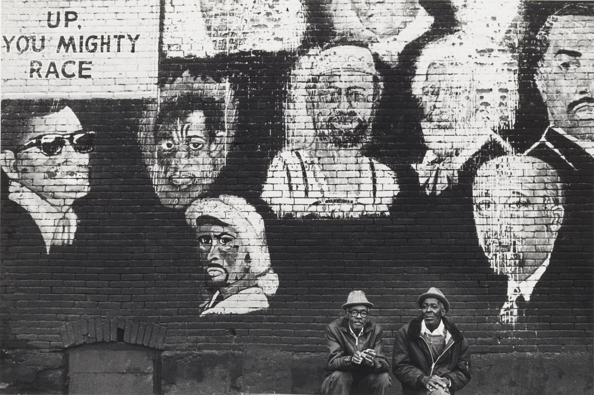 Race Wall, St. Louis, Missouri by Ken Light