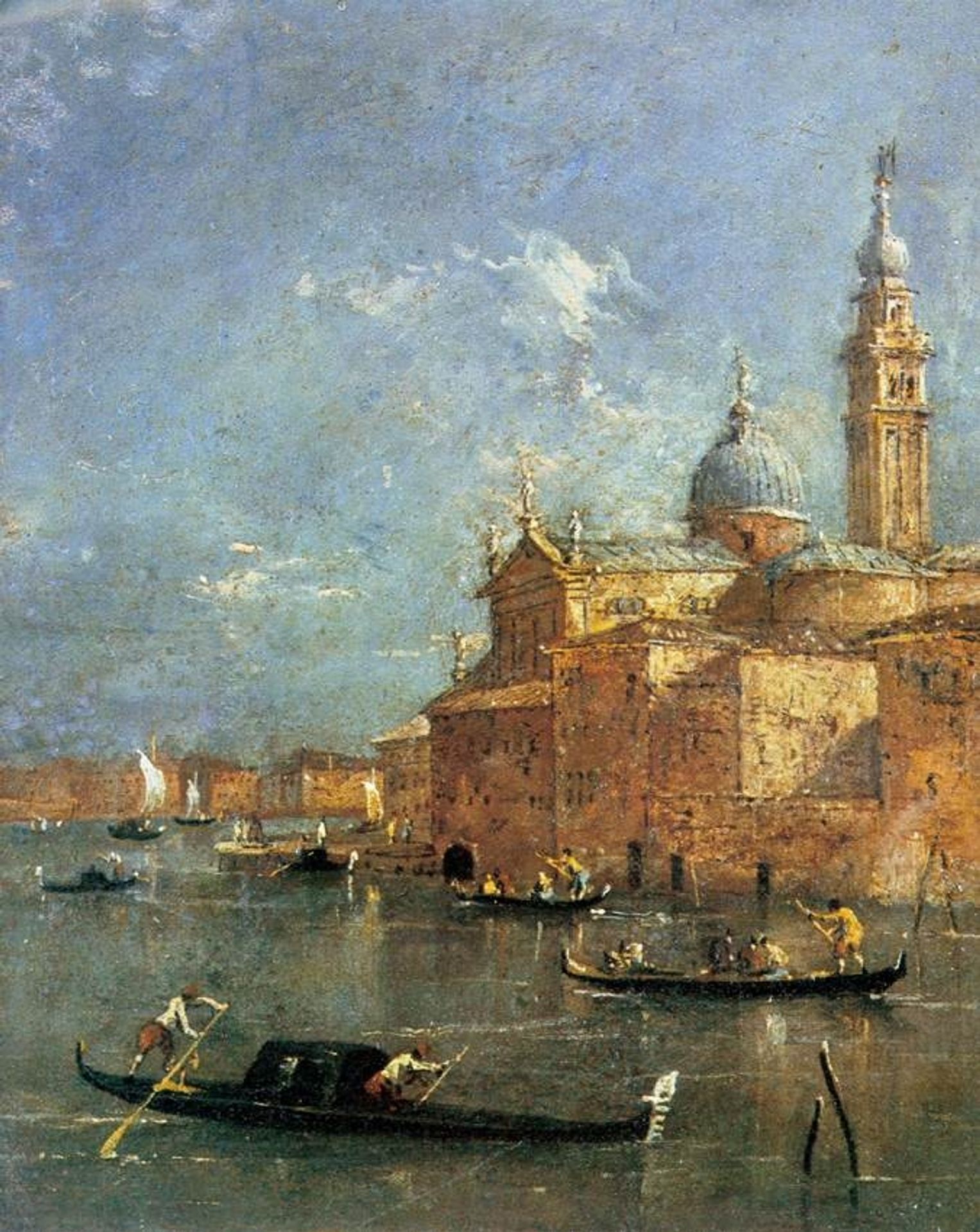 San Giorgio Maggiore by Francesco Guardi