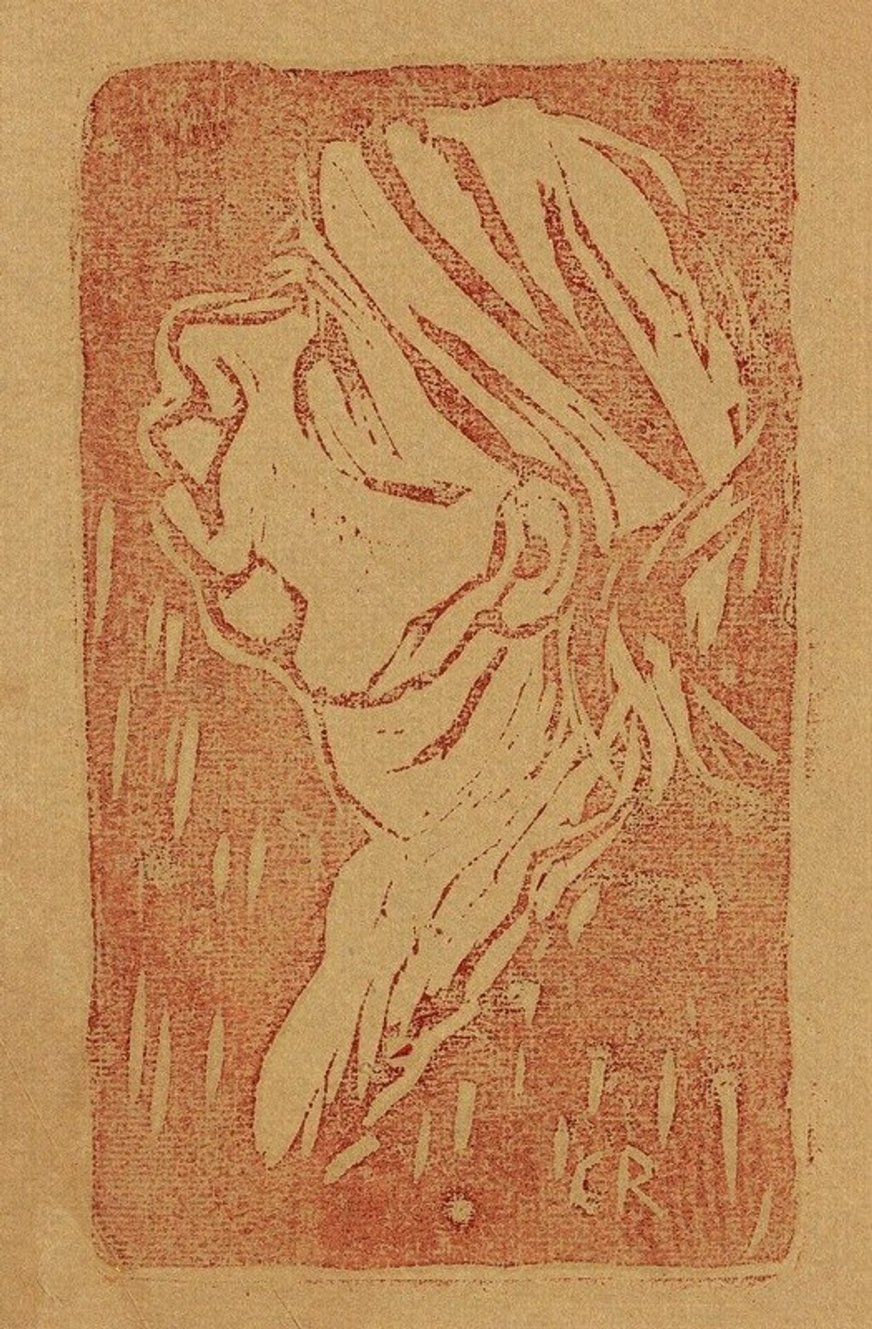 Die gute Tante by Christian Rohlfs