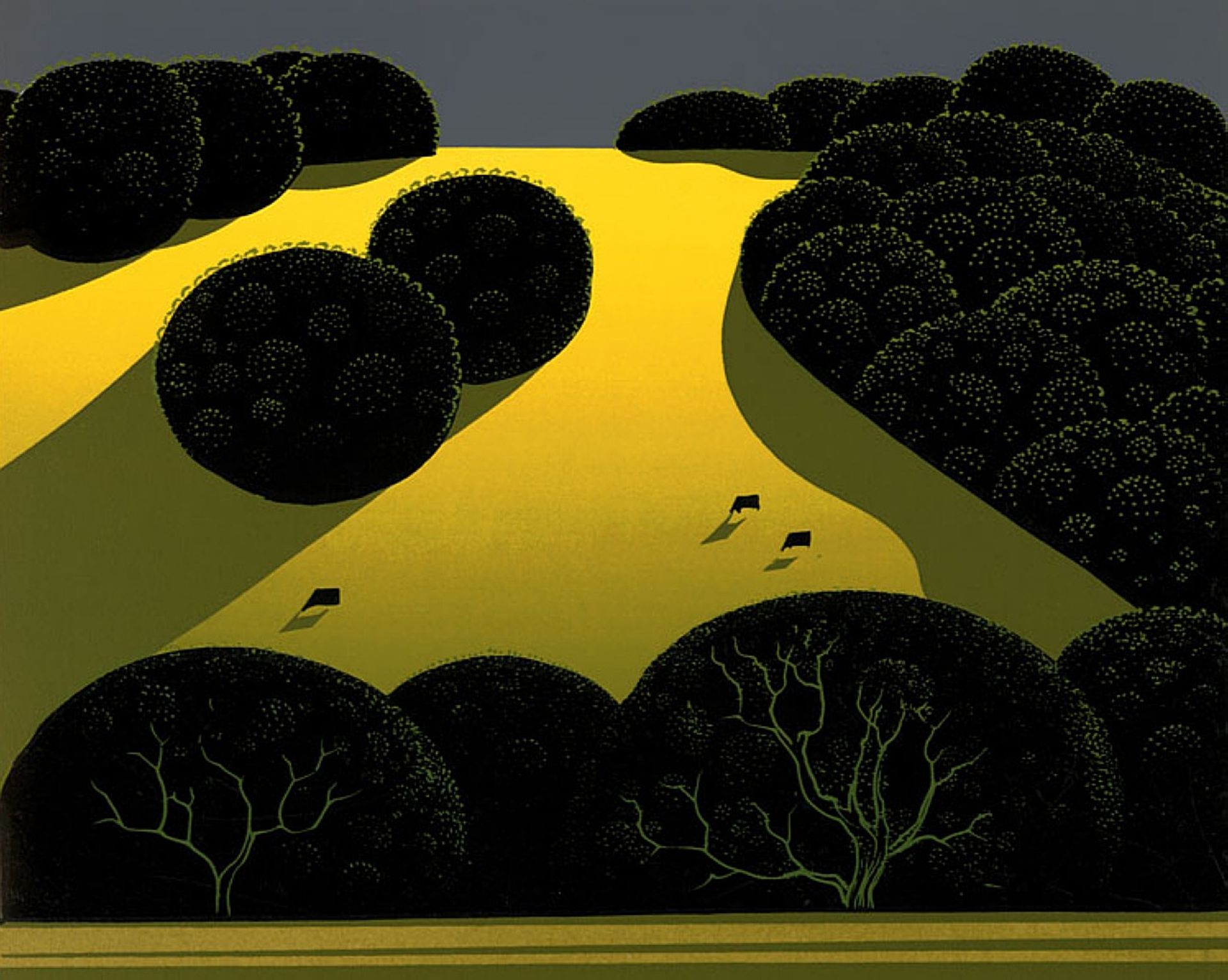 Alamo Pintada by Eyvind Earle
