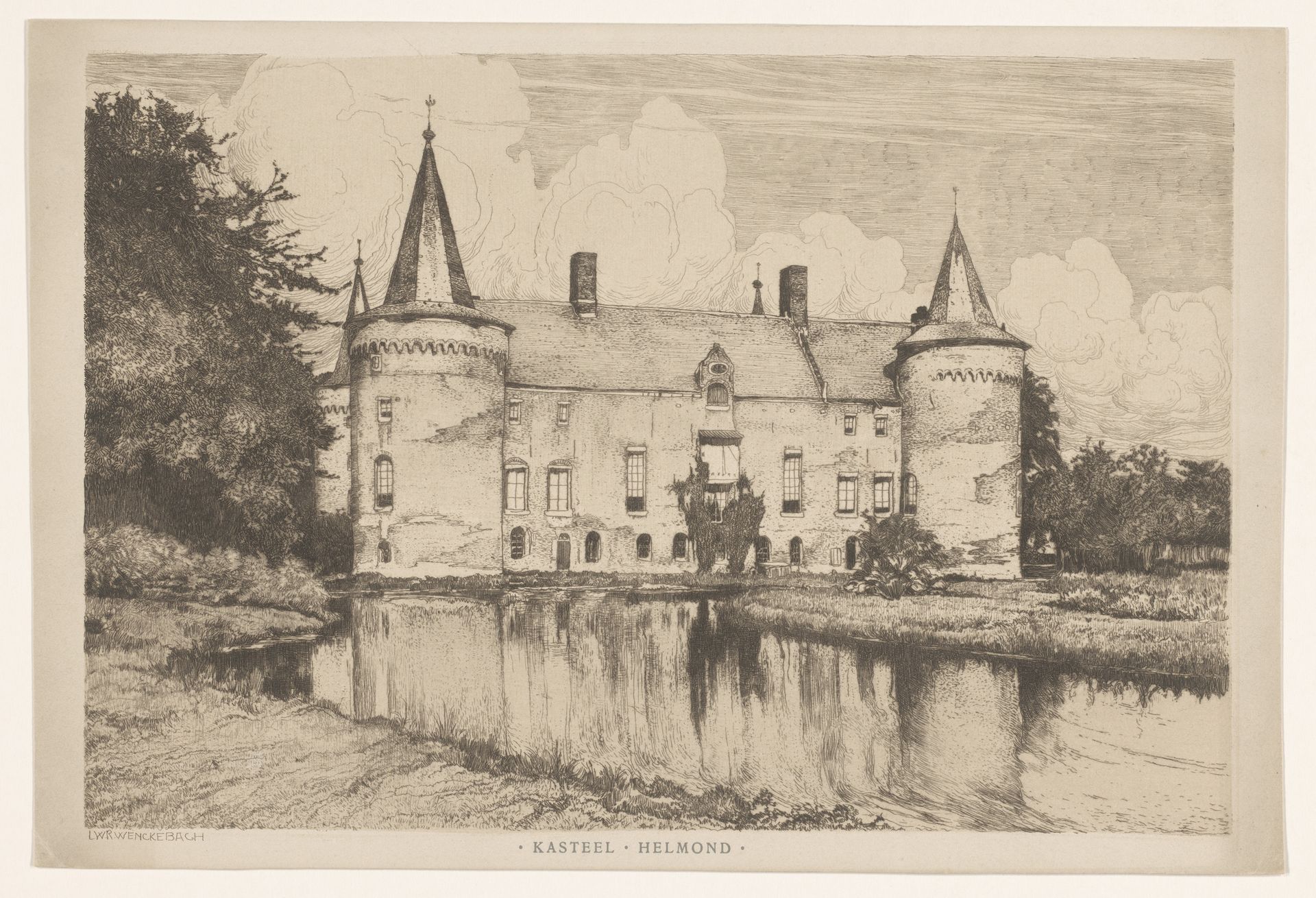 Kasteel Helmond by Willem Wenckebach