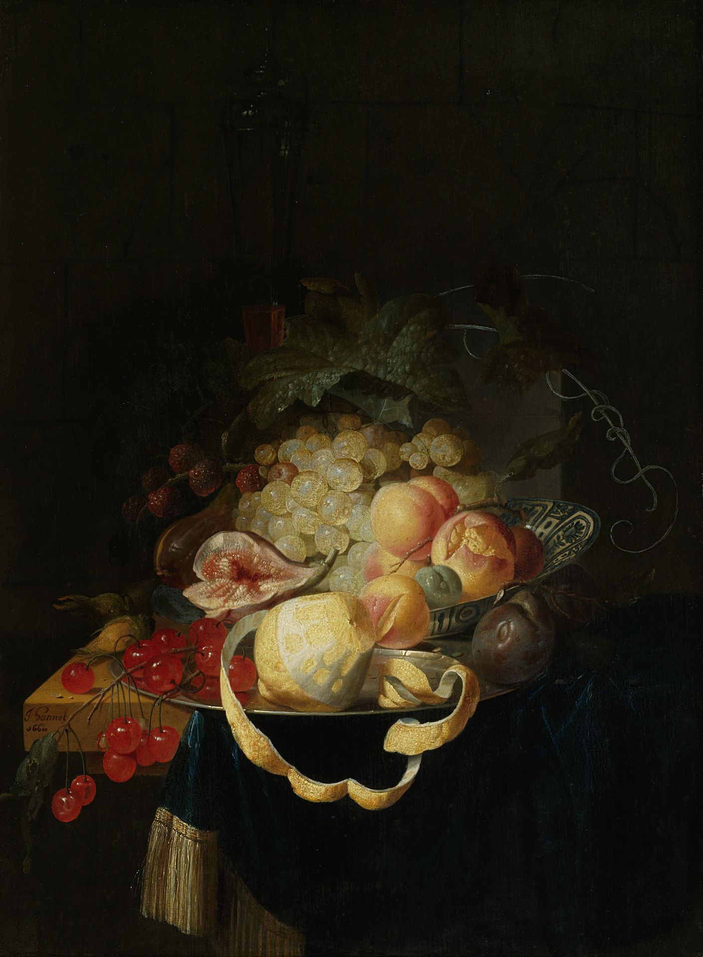 Still Life with Fruit by Johannes Hannot