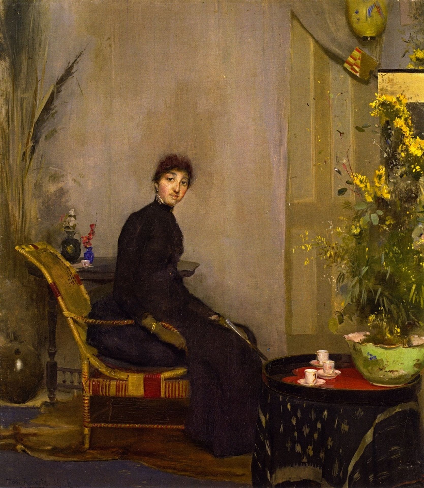Mrs. L. A. Abrahams by Tom Roberts