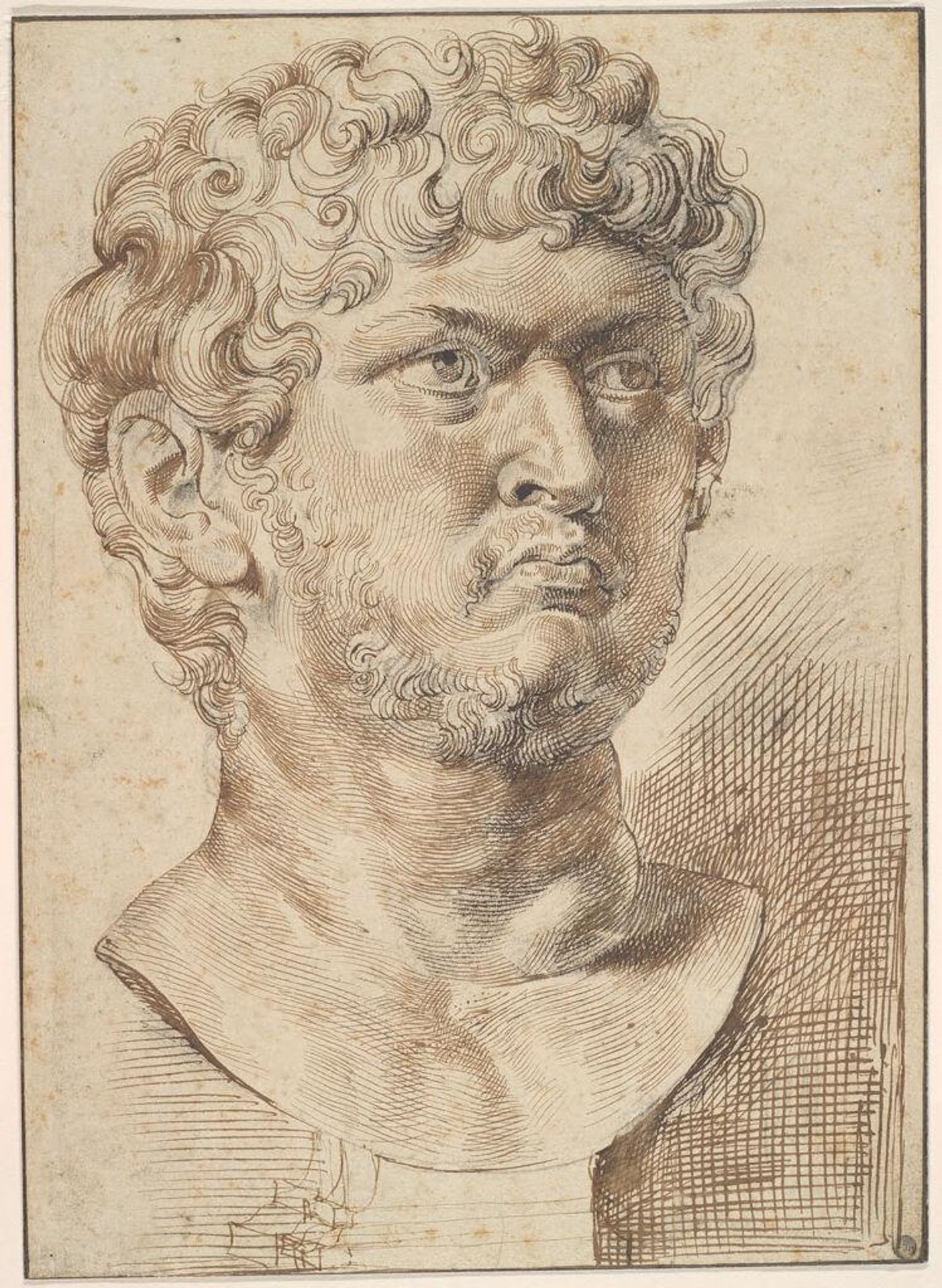 Head of Nero Caesar Augustus by Peter Paul Rubens