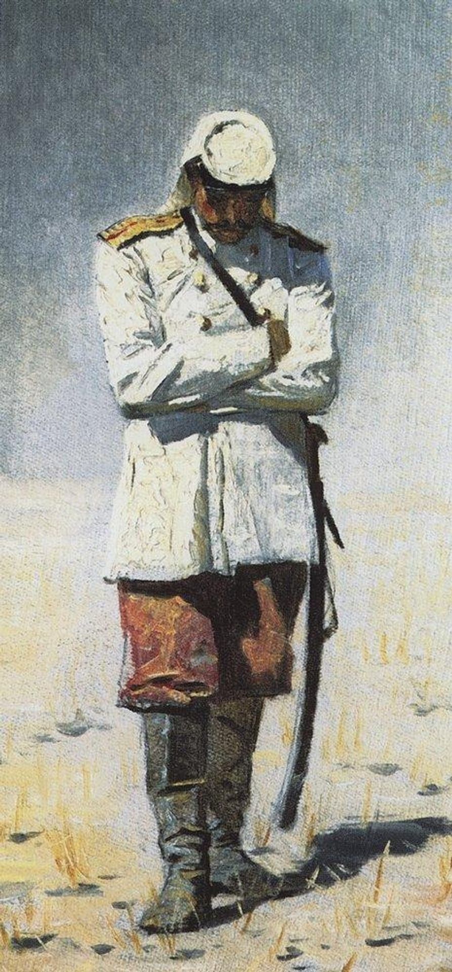 Turkestan officer, when there will no campaign by Vasily Vereshchagin