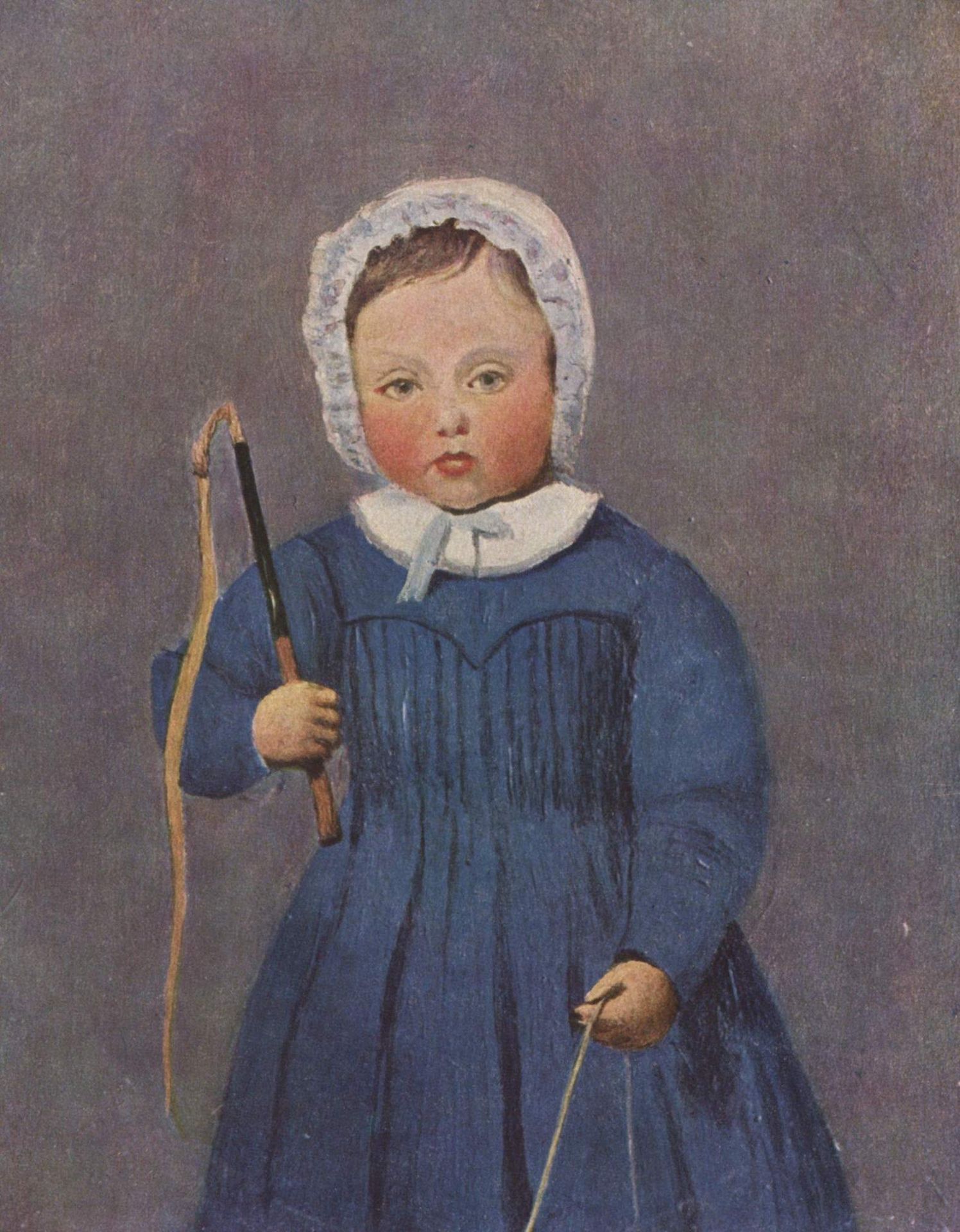 Louis Robert as a Child by Camille Corot