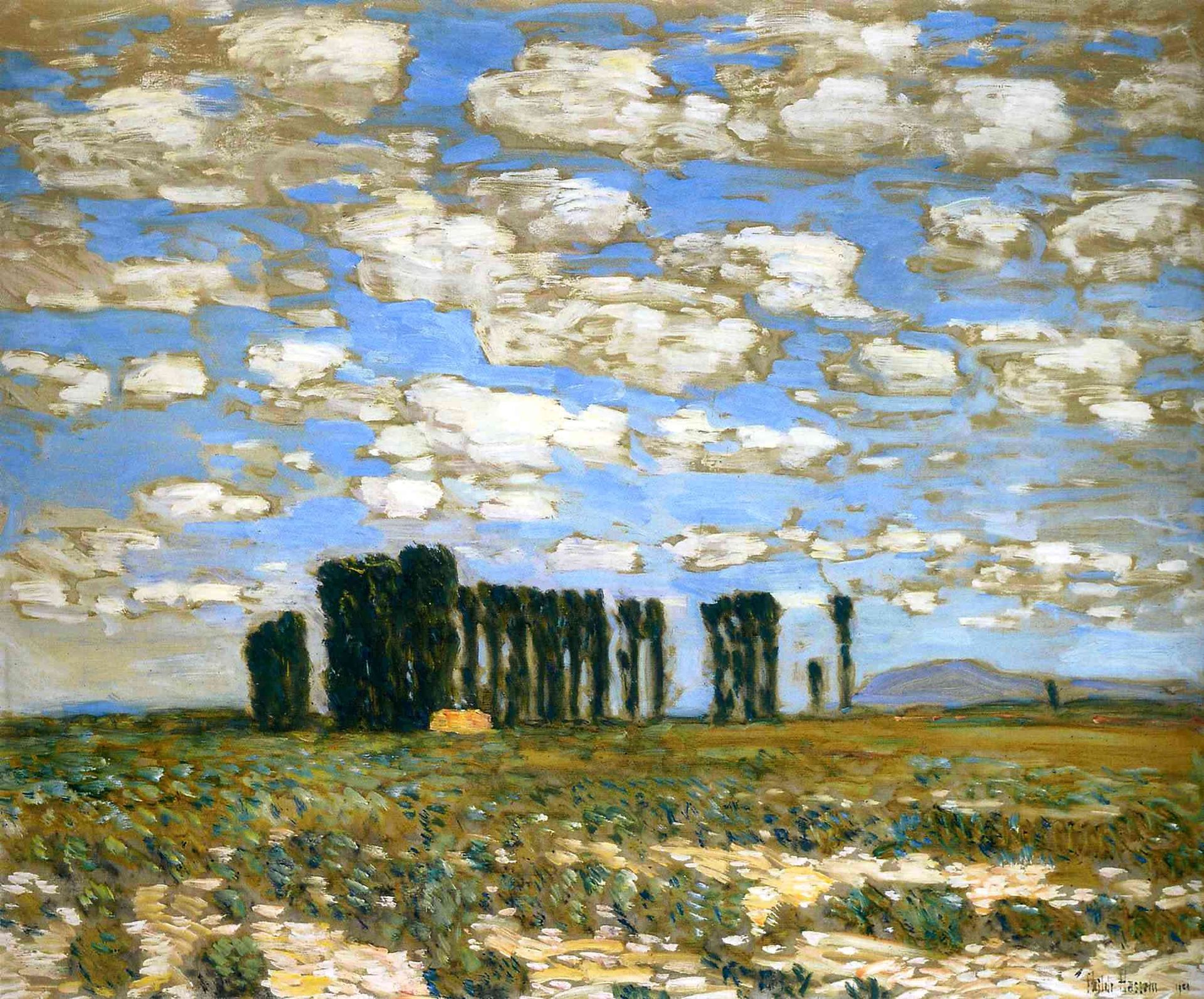 Harney Desert Landscape by Childe Hassam
