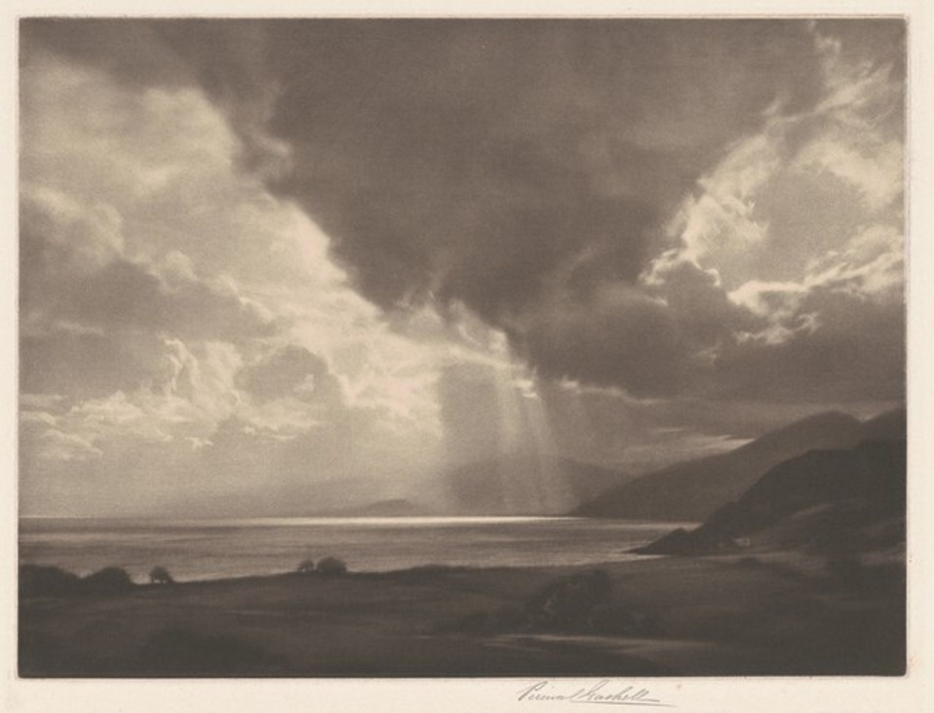 Stormy Weather by Percival Gaskell