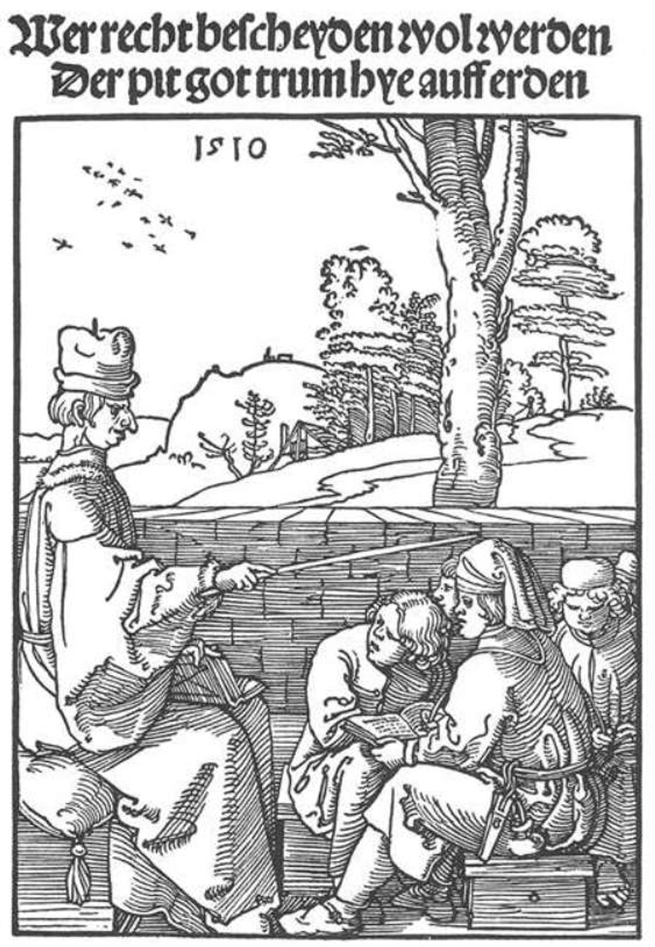 Schoolmaster by Albrecht Durer