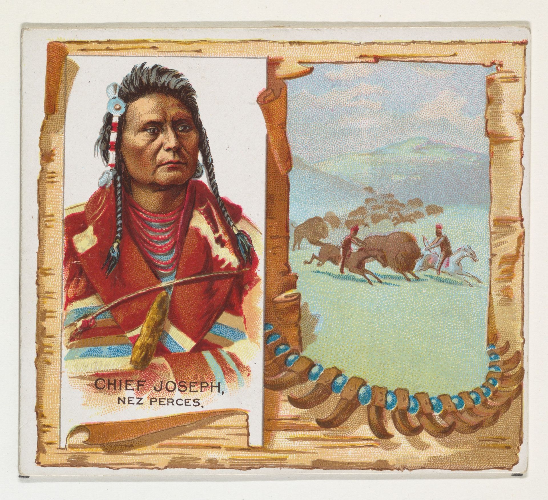 Chief Joseph, Nez Perces, from the American Indian Chiefs series (N36) for Allen & Ginter Cigarettes by Allen & Ginter