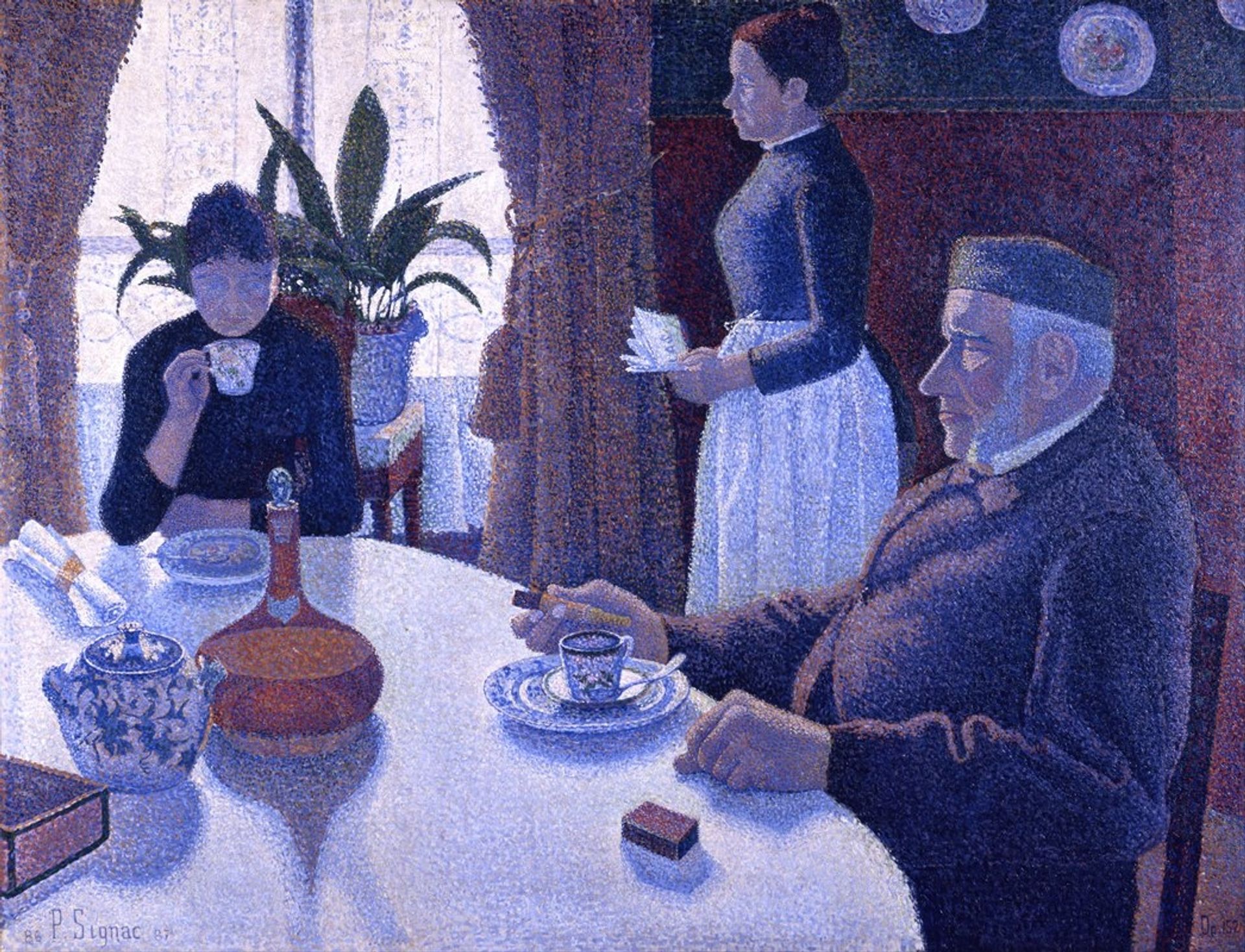 La salle à manger by Paul Signac