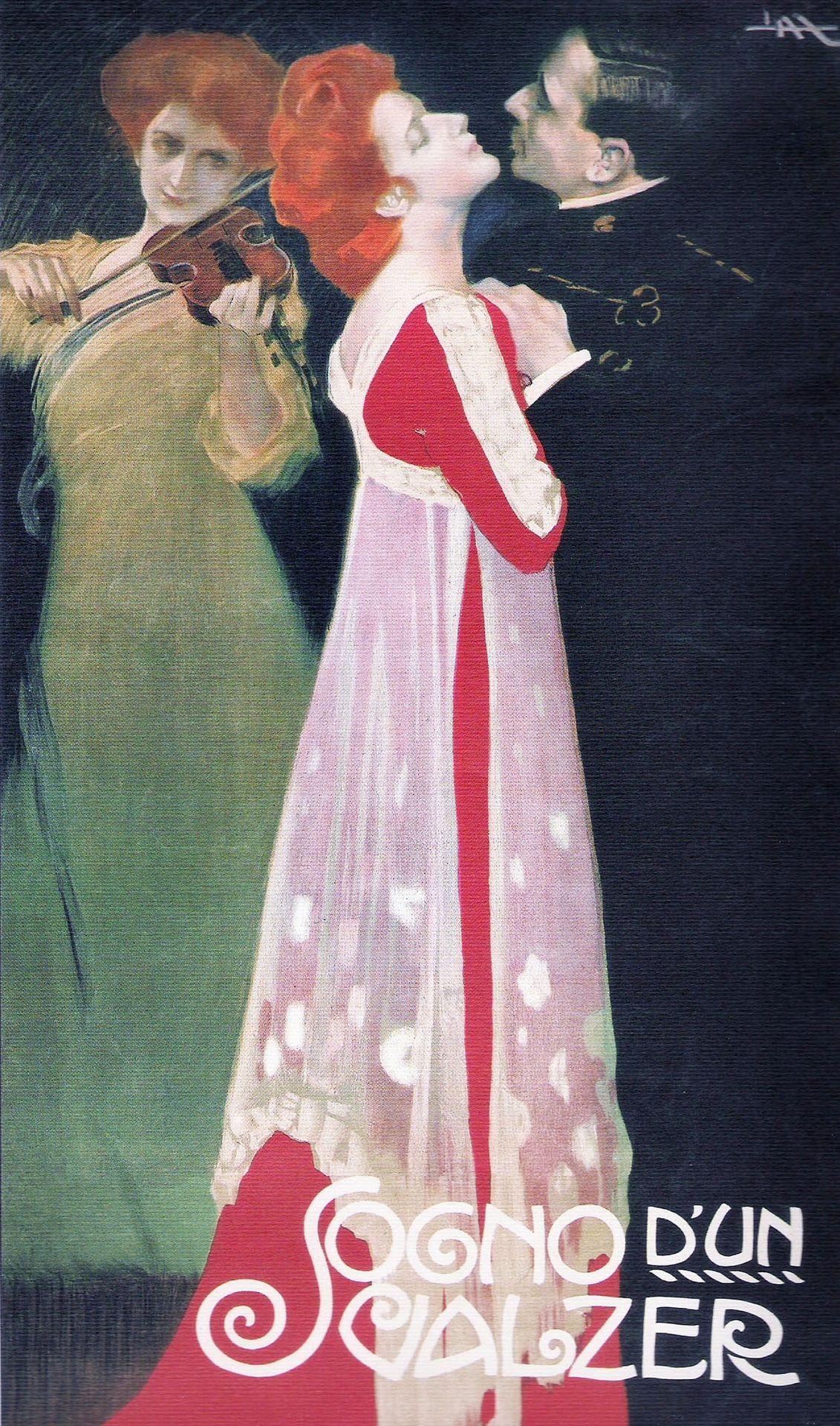Sogno di un valzer by Leopoldo Metlicovitz