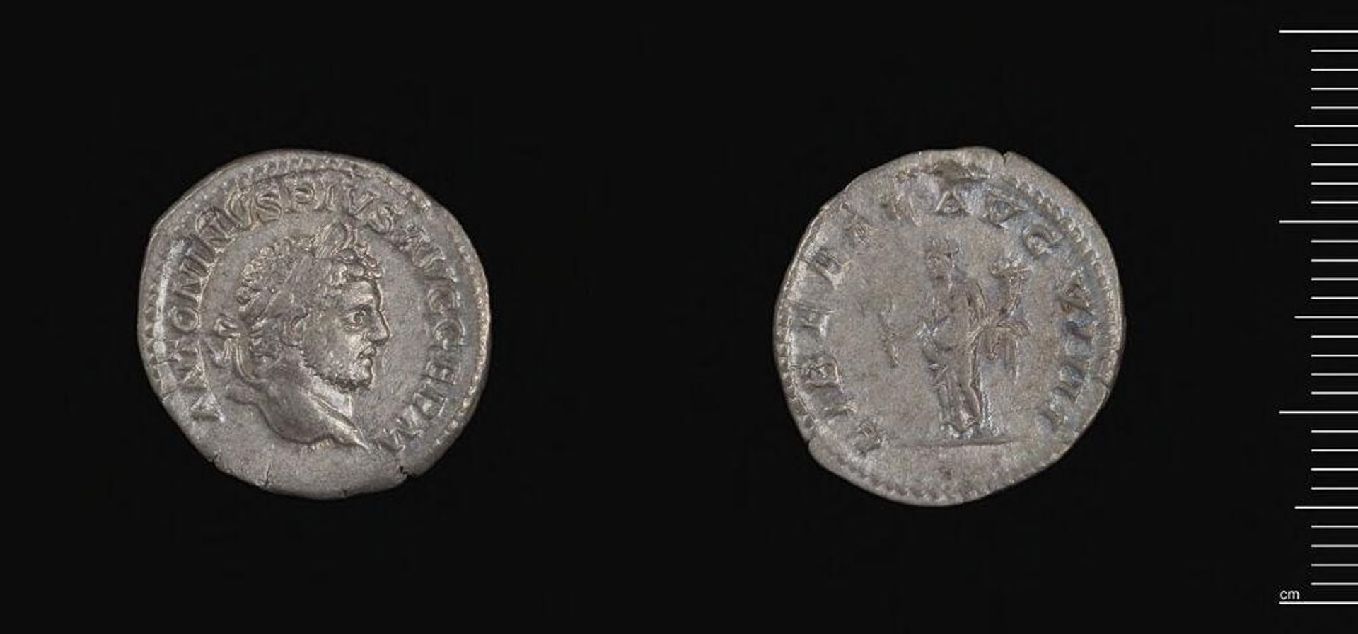 Denarius of Caracalla by Caracalla