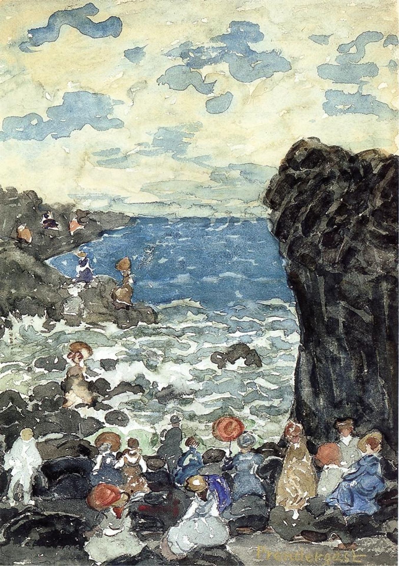 Holiday, Headlands by Maurice Prendergast