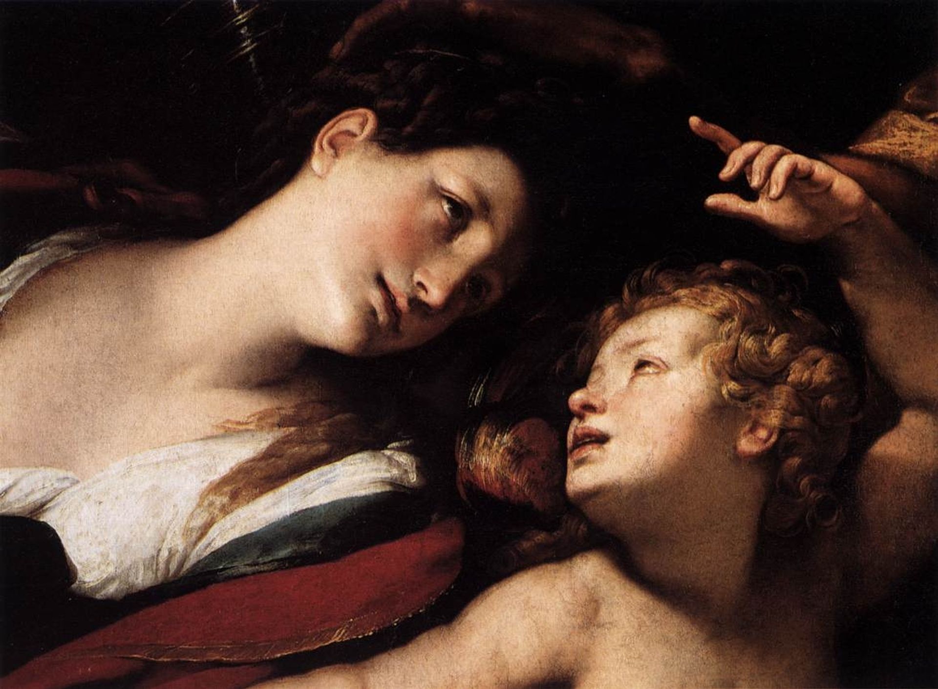 Martyrdom of Saints Secunda and Rufina (detail) by Giulio Cesare Procaccini