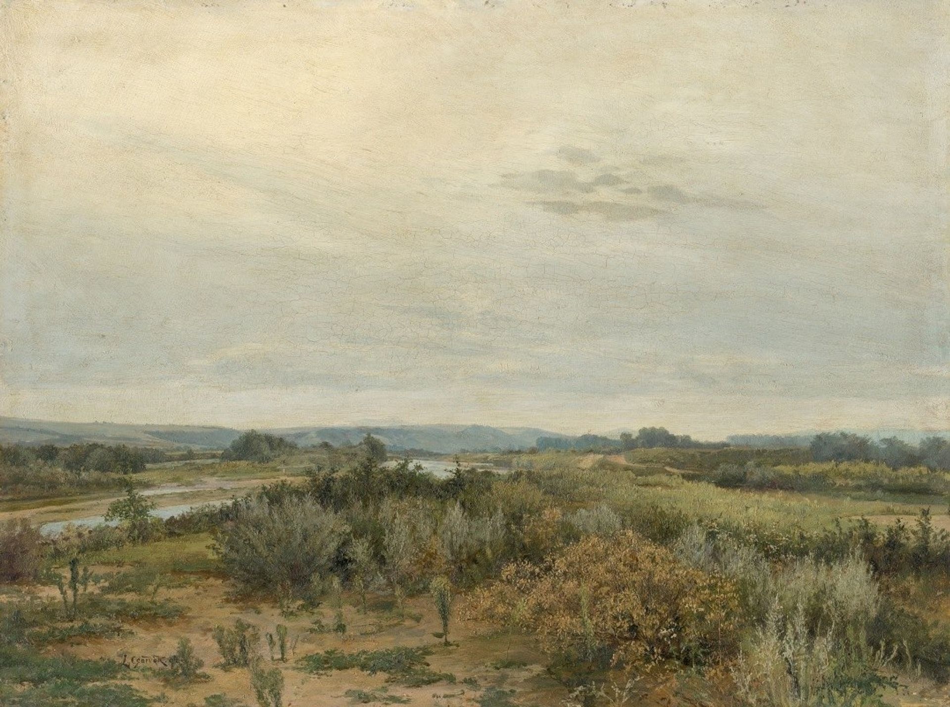East Slovak Landscape by Ľudovít Čordák