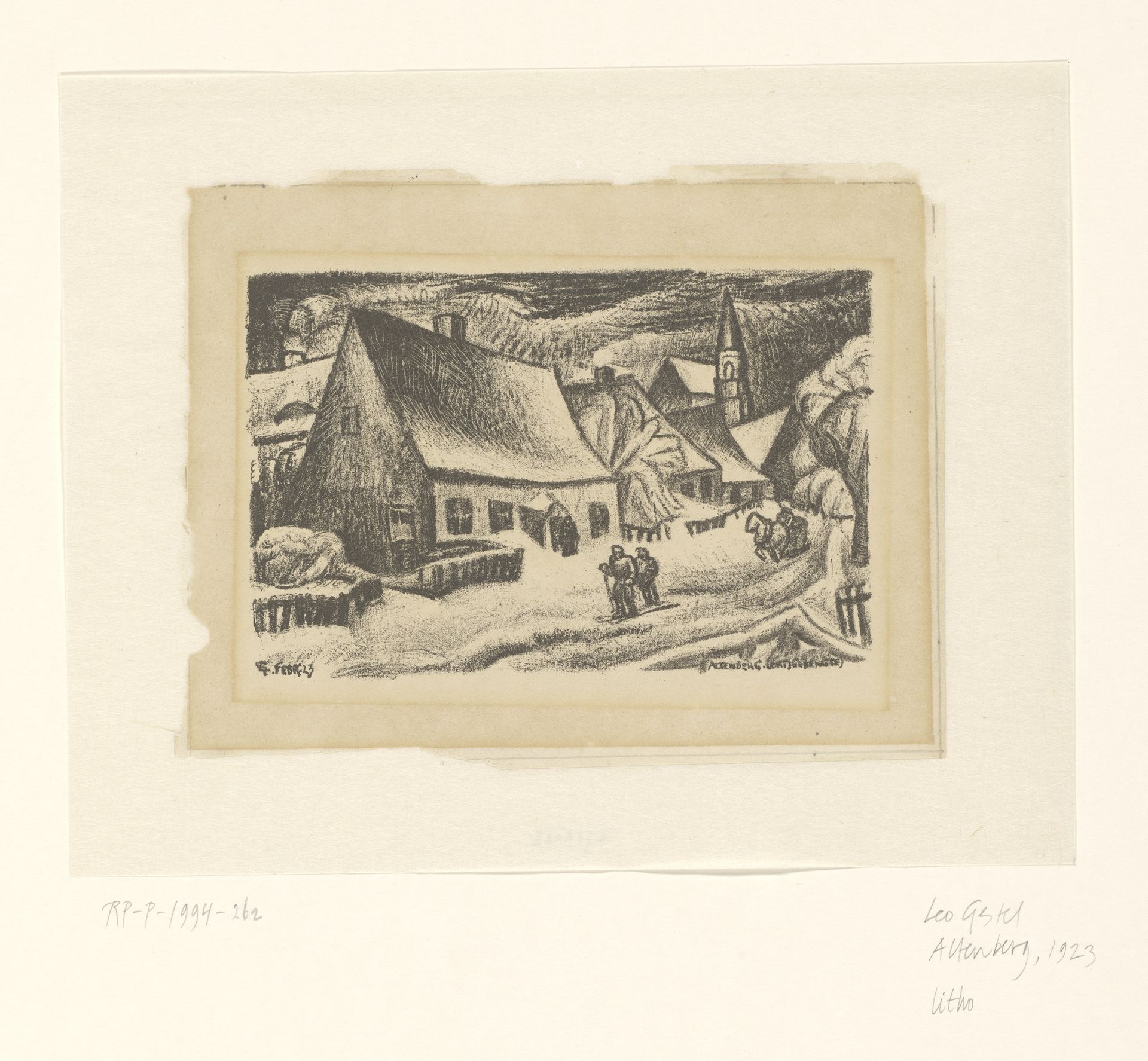 Altenberg (Ertsgebergte) by Leo Gestel