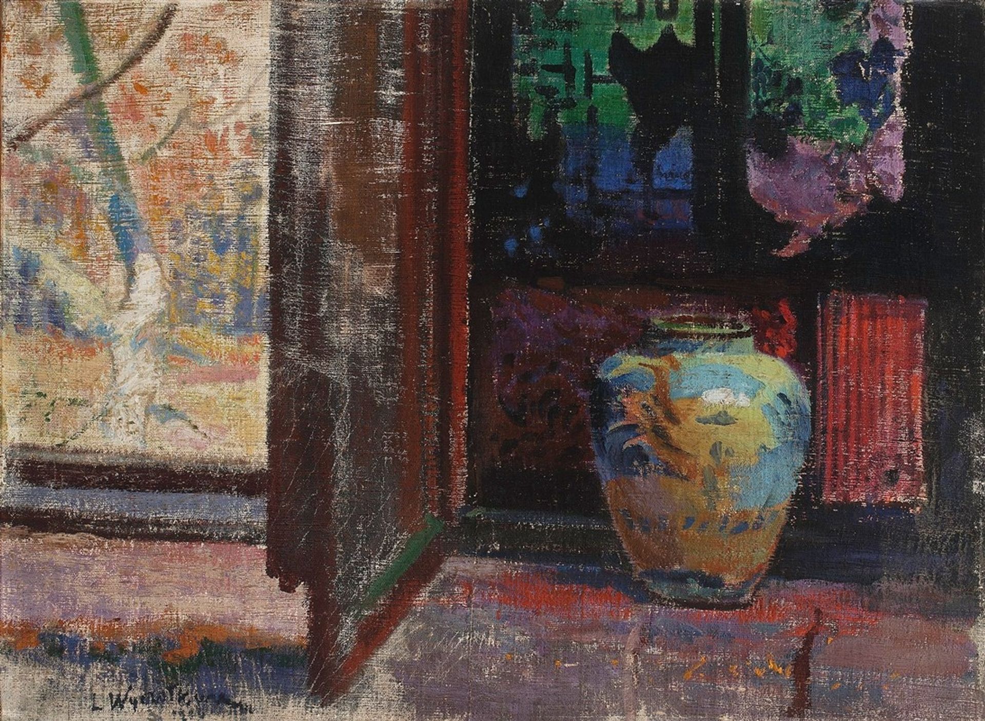 Still life by Leon Wyczółkowski