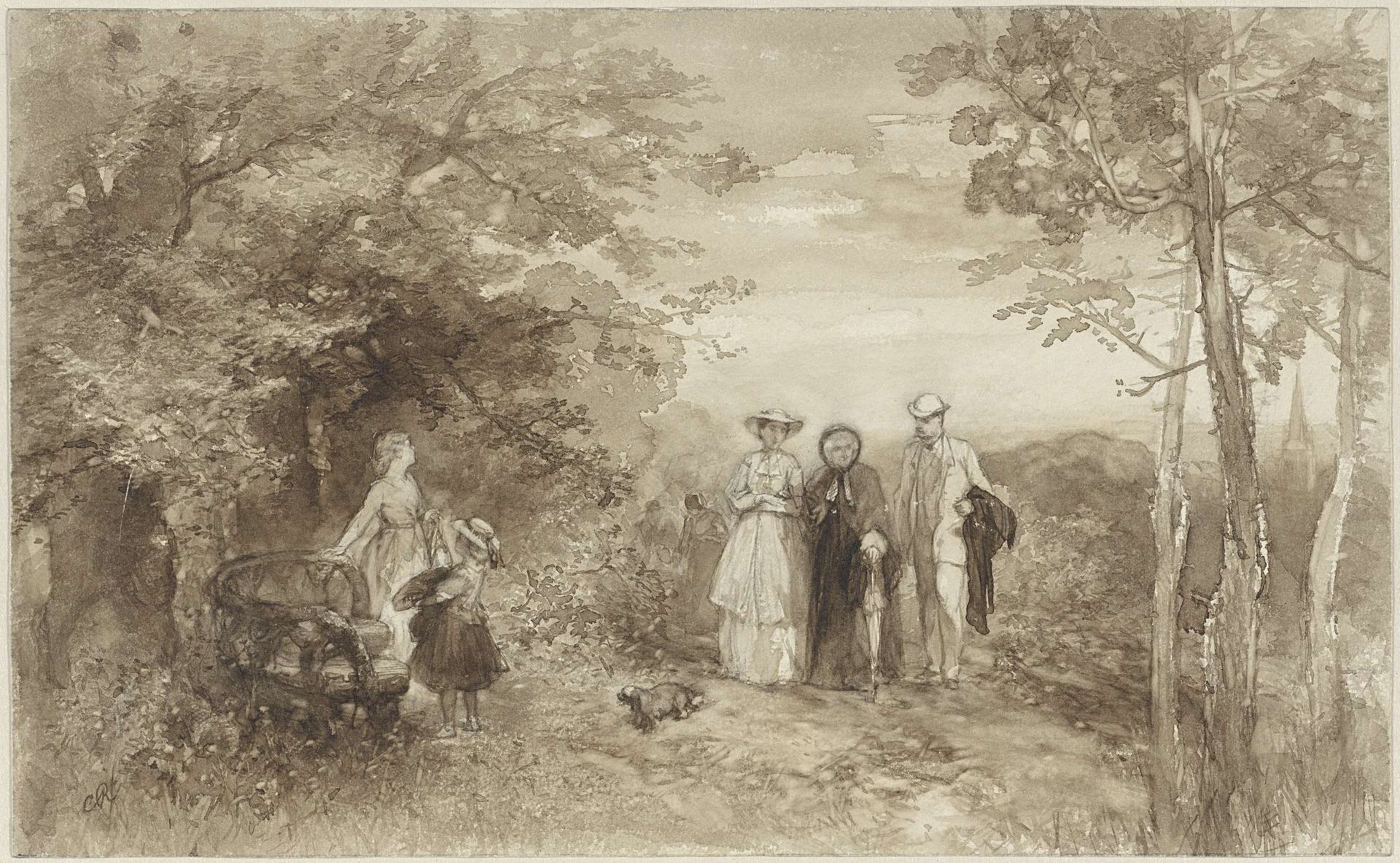 De Zomer by Charles Rochussen