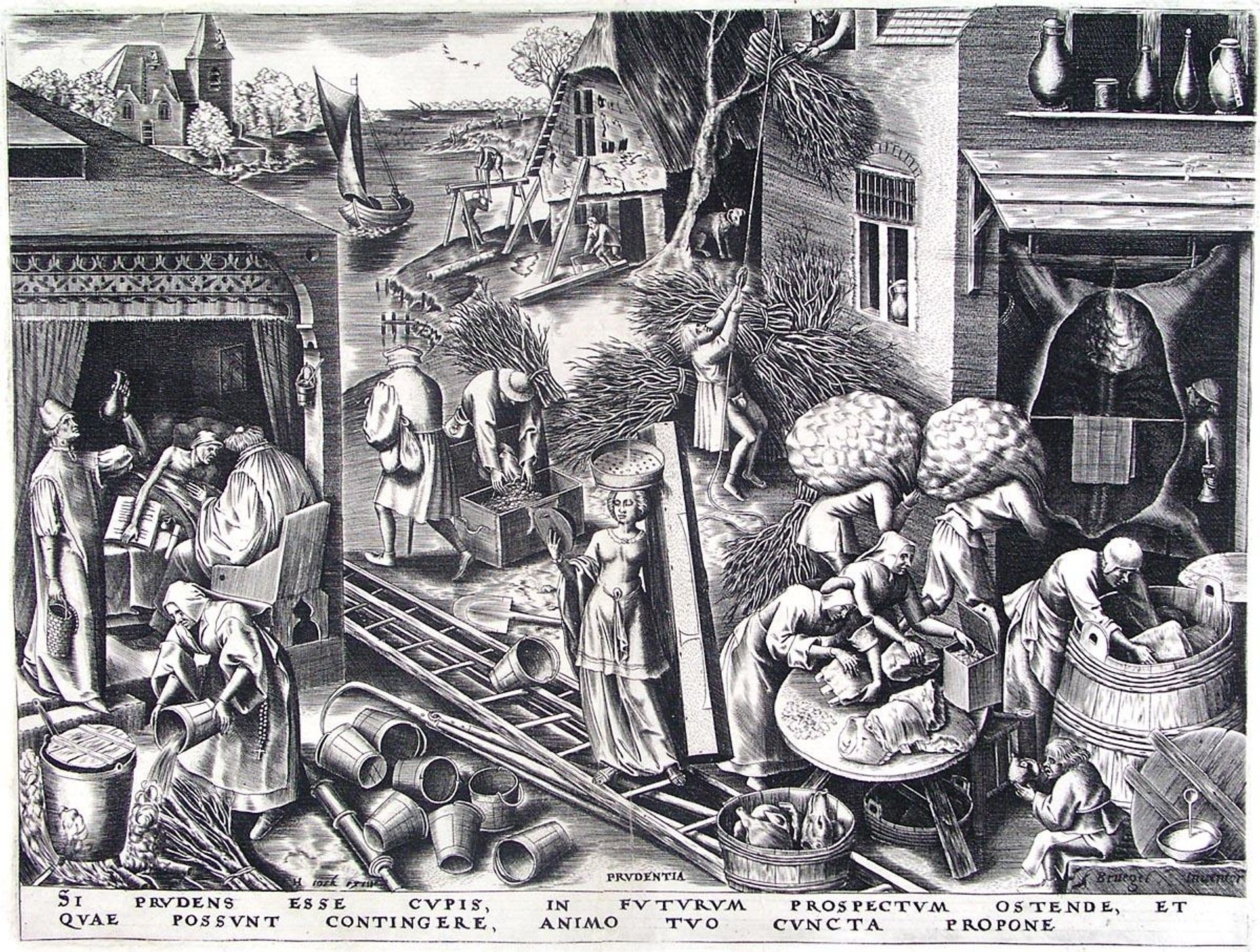 Prudence by Pieter Bruegel the Elder