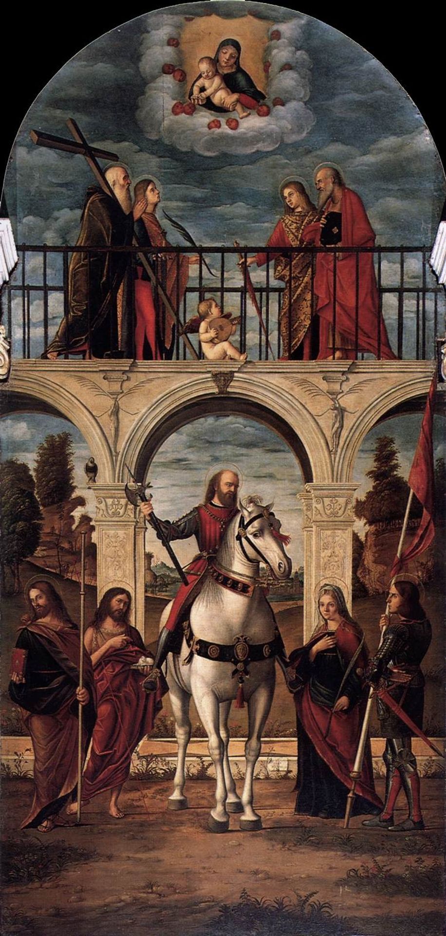 The Glory of St. Vidal by Vittore Carpaccio