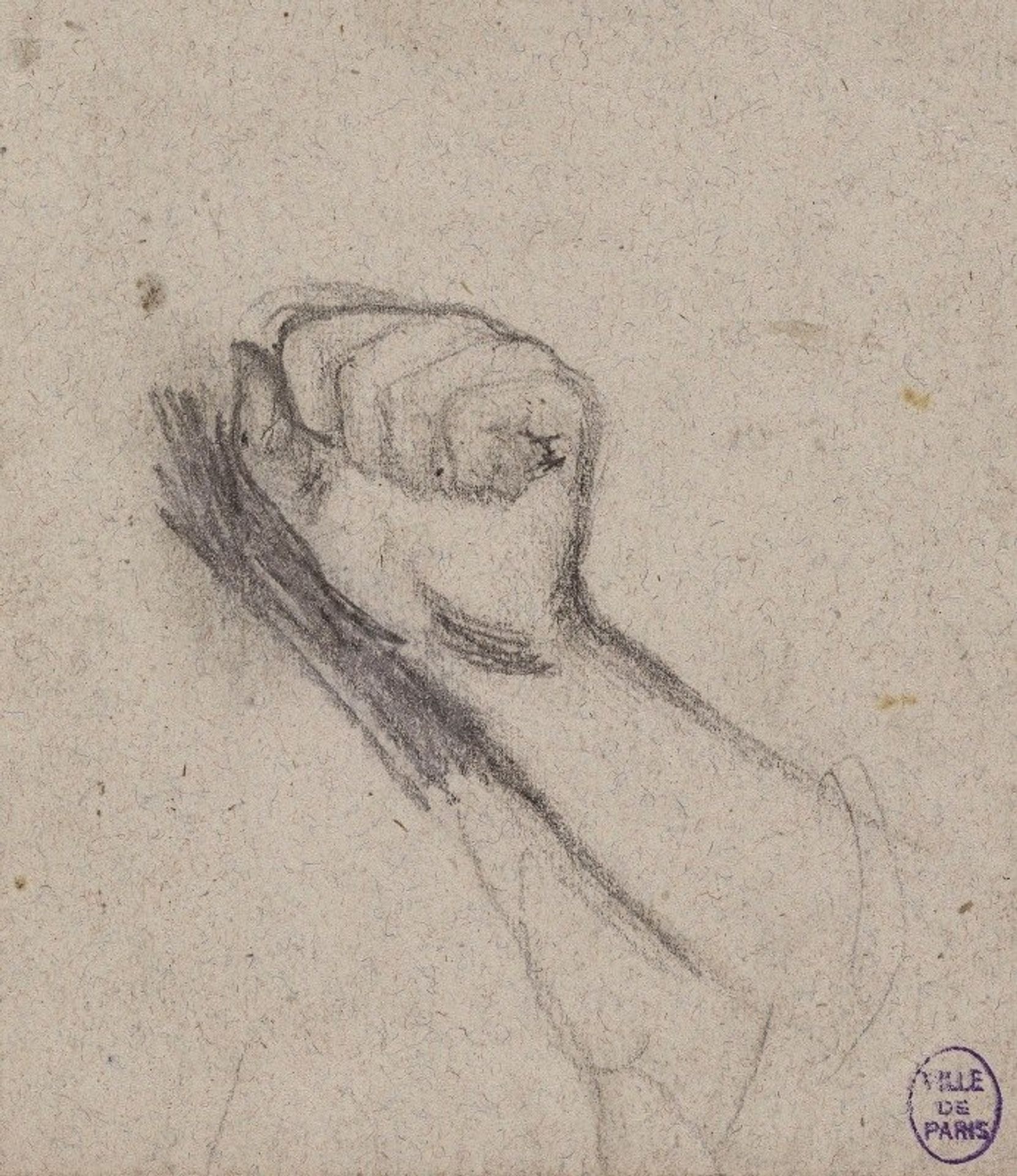 Etude de poing gauche fermé by Narcisse-Virgilio Diaz