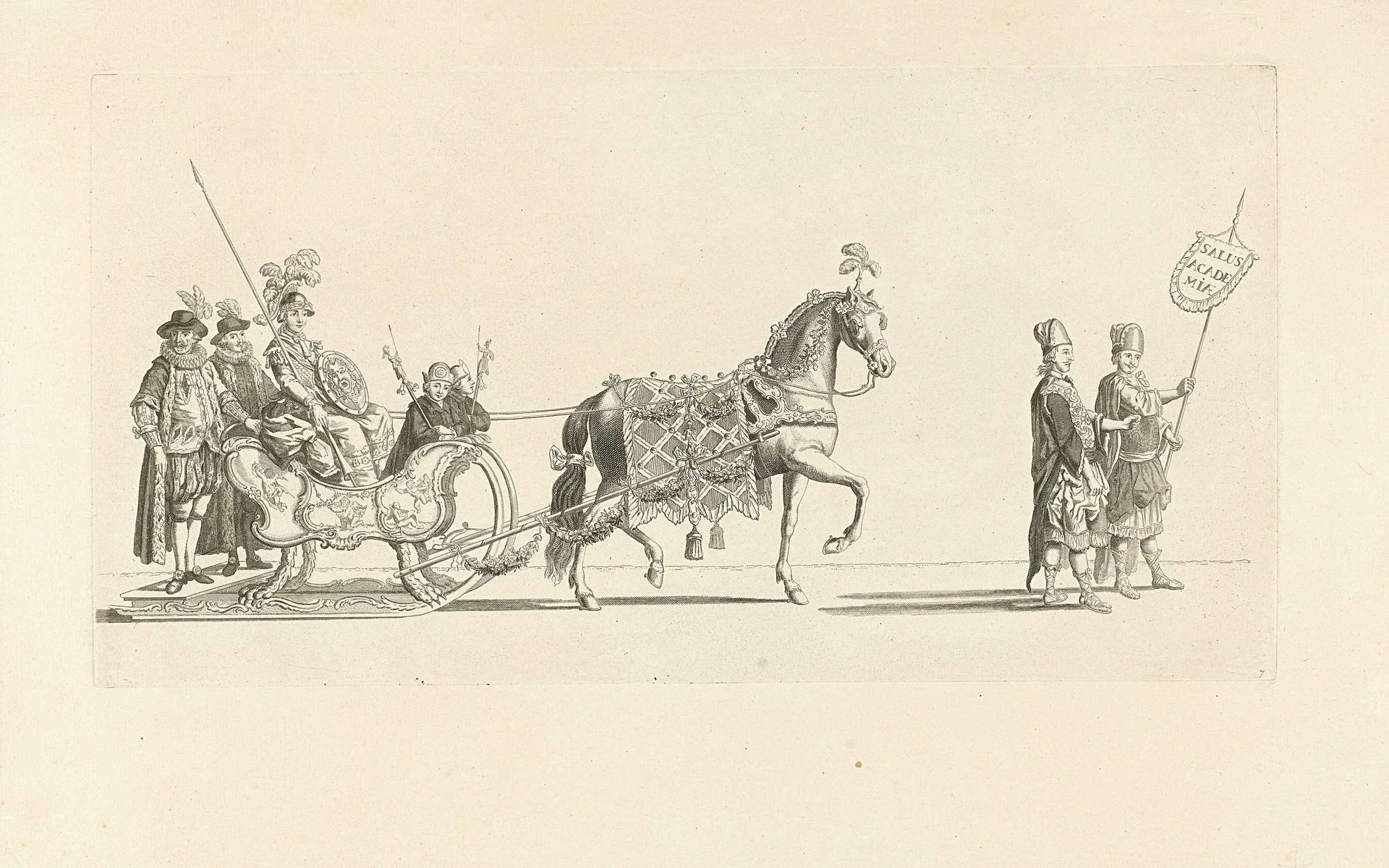 Zevende slede by Nicolaas van der Worm