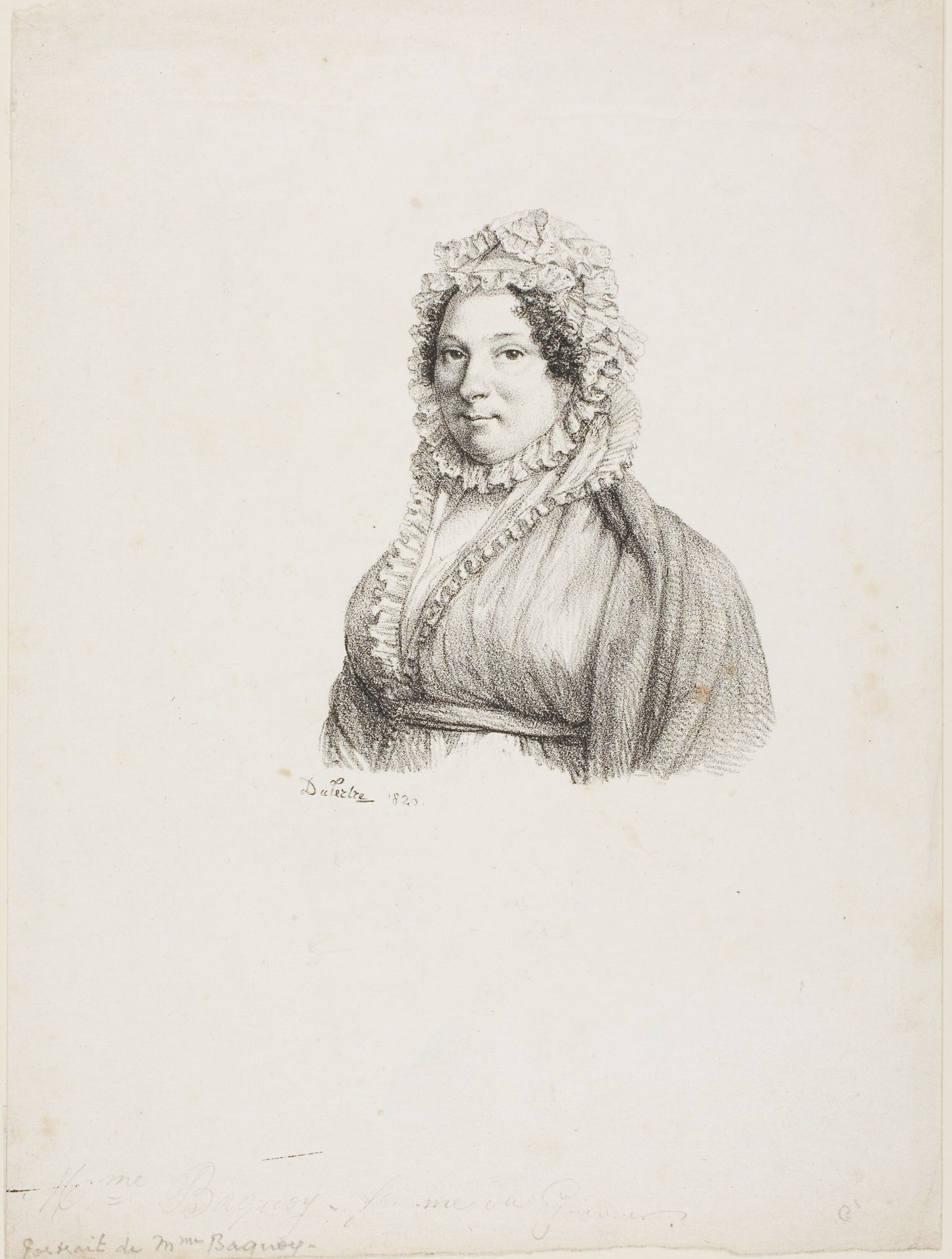 Portrait of Madame Baquoy by André Dutertre