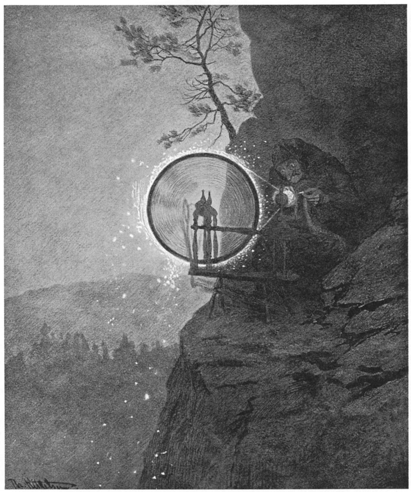 Witch by Theodor Severin Kittelsen