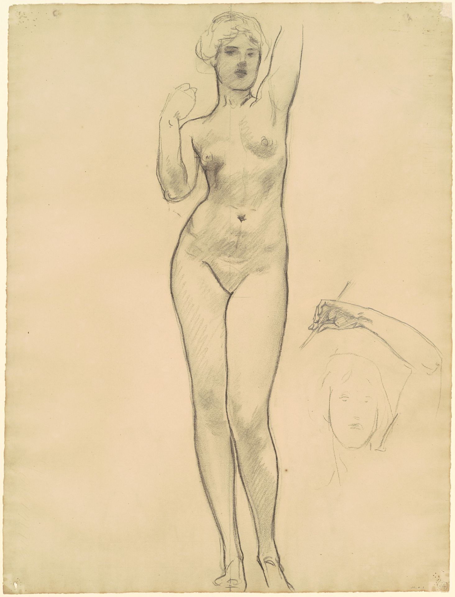 Studies of Aphrodite for "Aphrodite and Eros" by John Singer Sargent