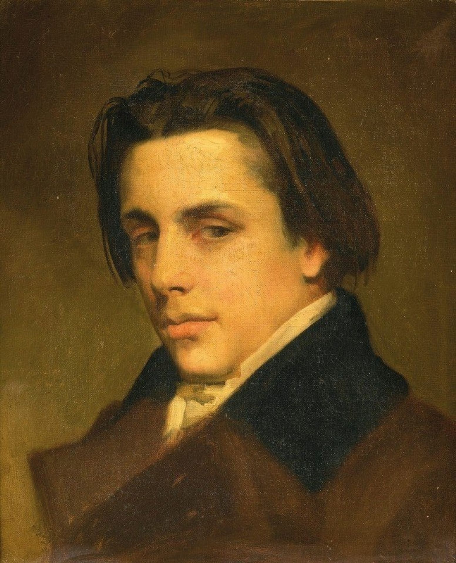 Portrait Of A Man by William Bouguereau