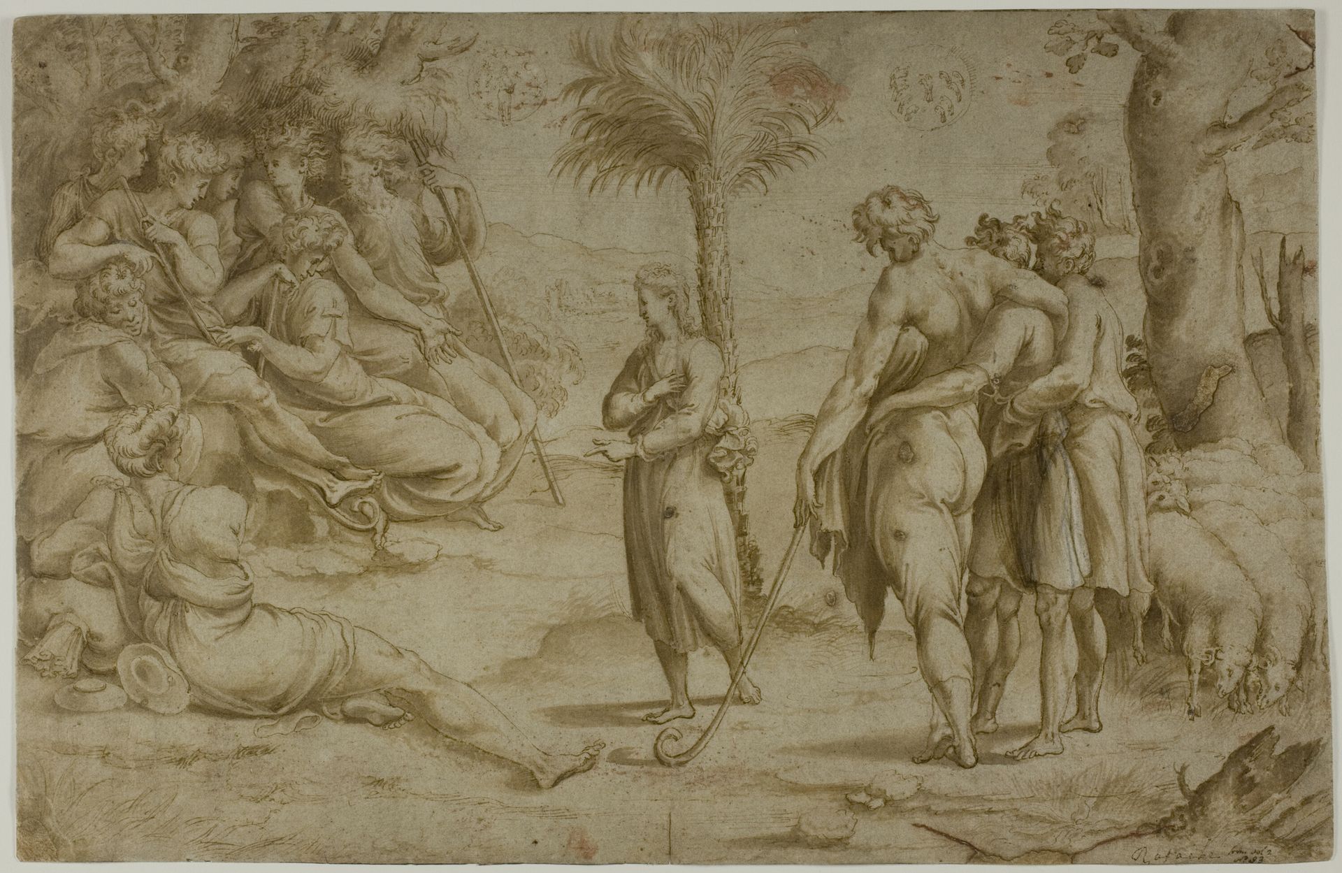 Joseph Explaining His Dreams to His Brothers by Raphael