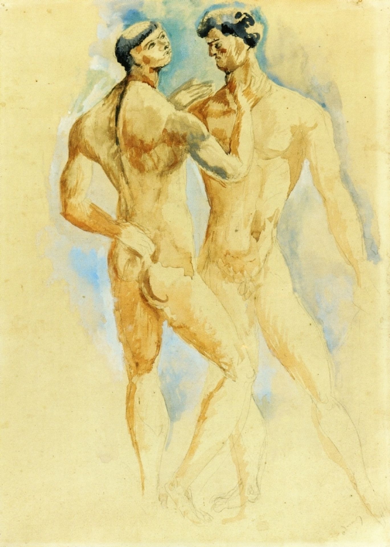 Chinese Boxers by Andre Derain