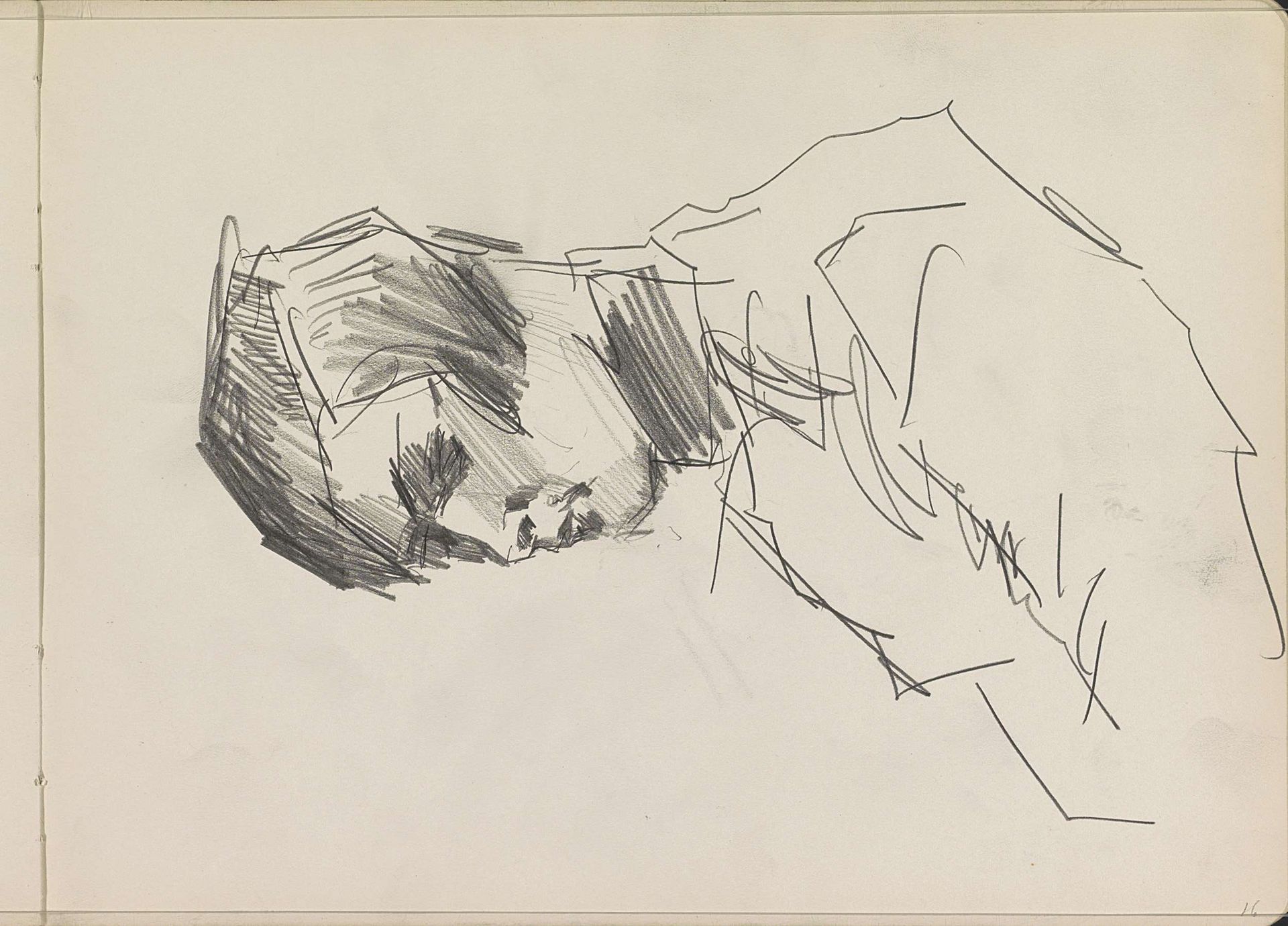 Vrouw by Isaac Israels