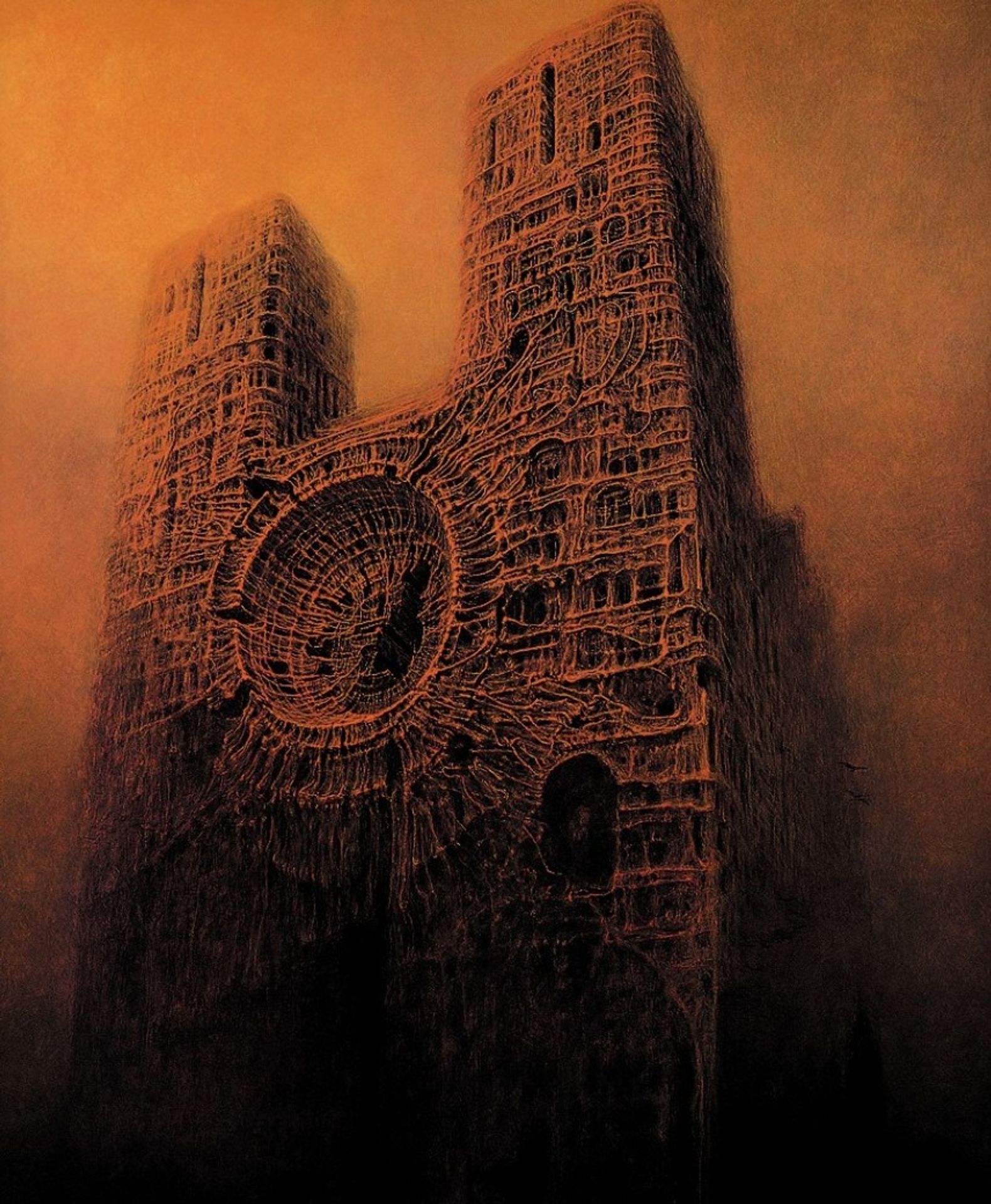 Untitled by Zdzislaw Beksinski