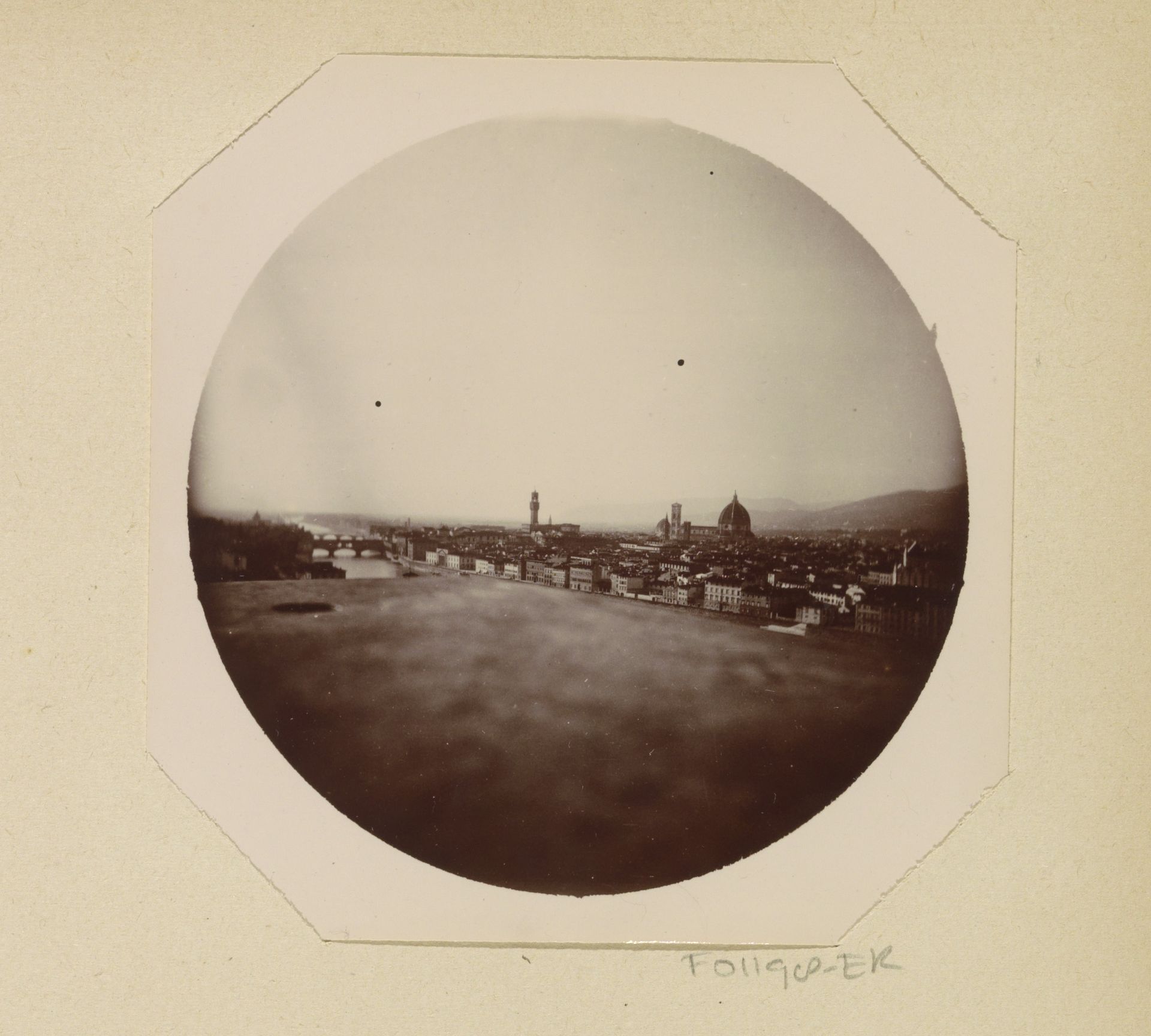Gezicht op Florence vanaf het Piazzale Michelangelo by Johanna Margaretha Piek
