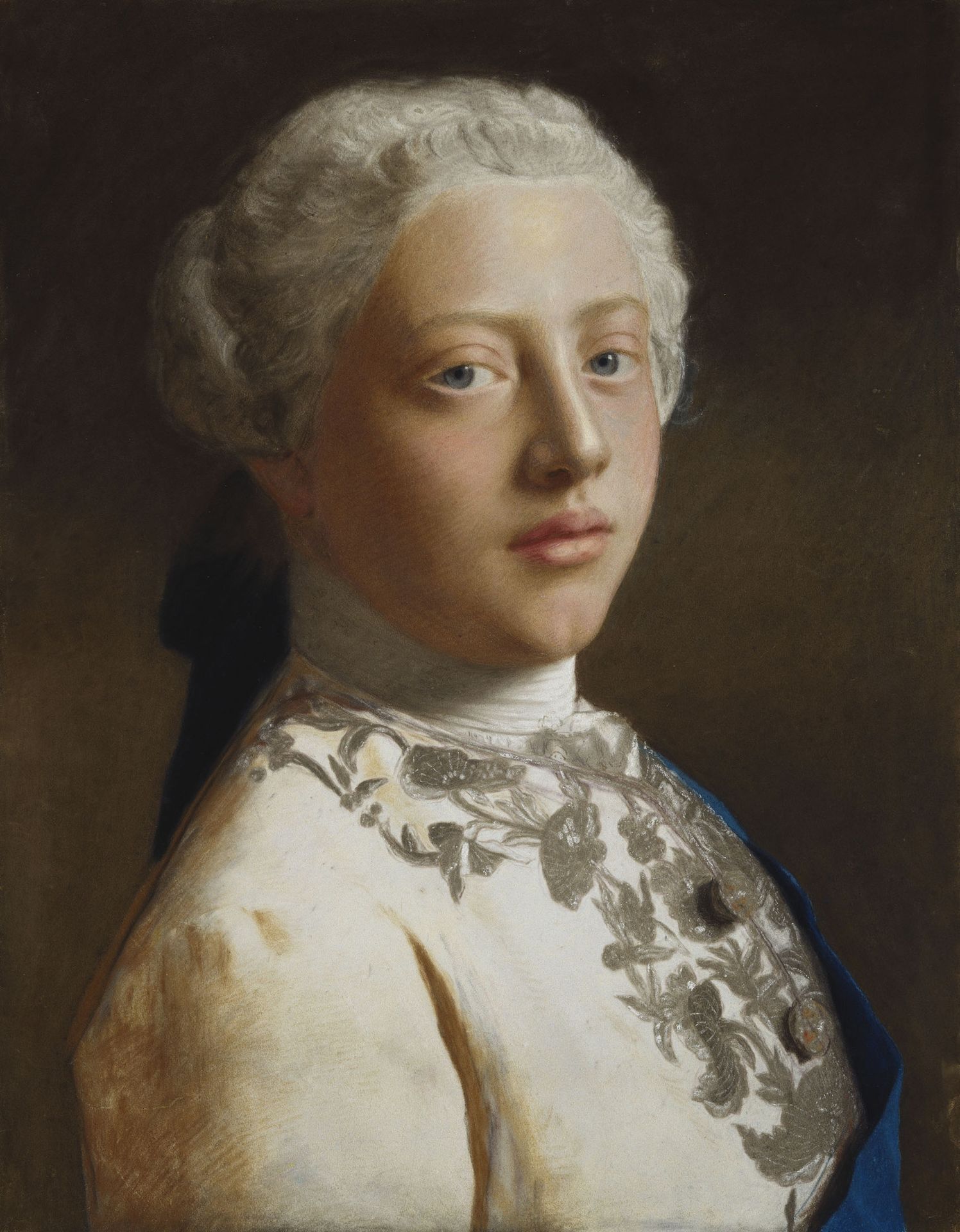Portrait of George, Prince of Wales, Later George III by Jean-Étienne Liotard