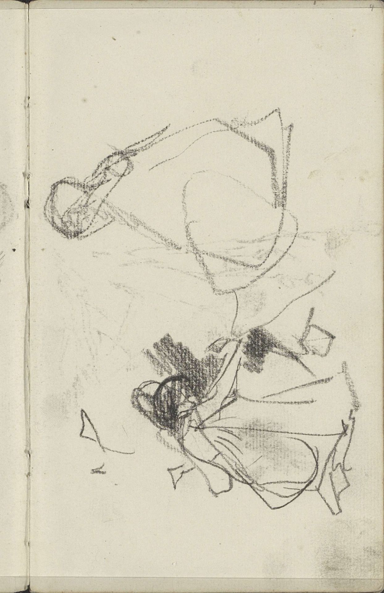 Zittende vrouwen by George Hendrik Breitner