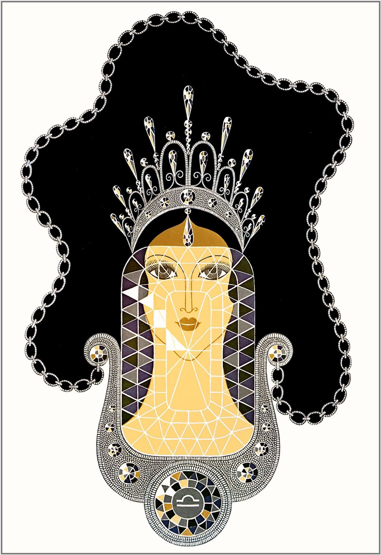 The Precious Stones, Diamond by Erte