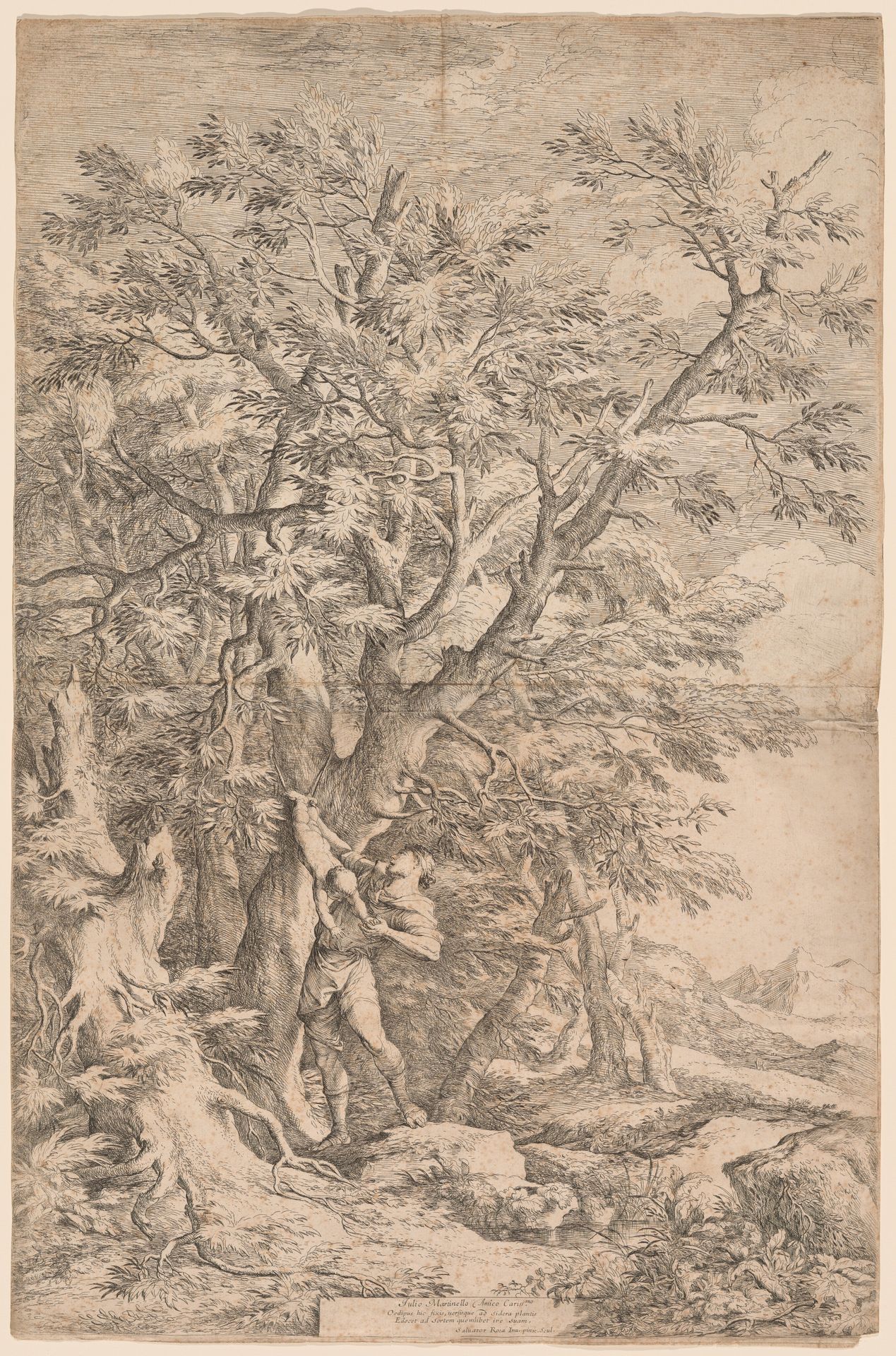 The Rescue of the Infant Oedipus by Salvator Rosa