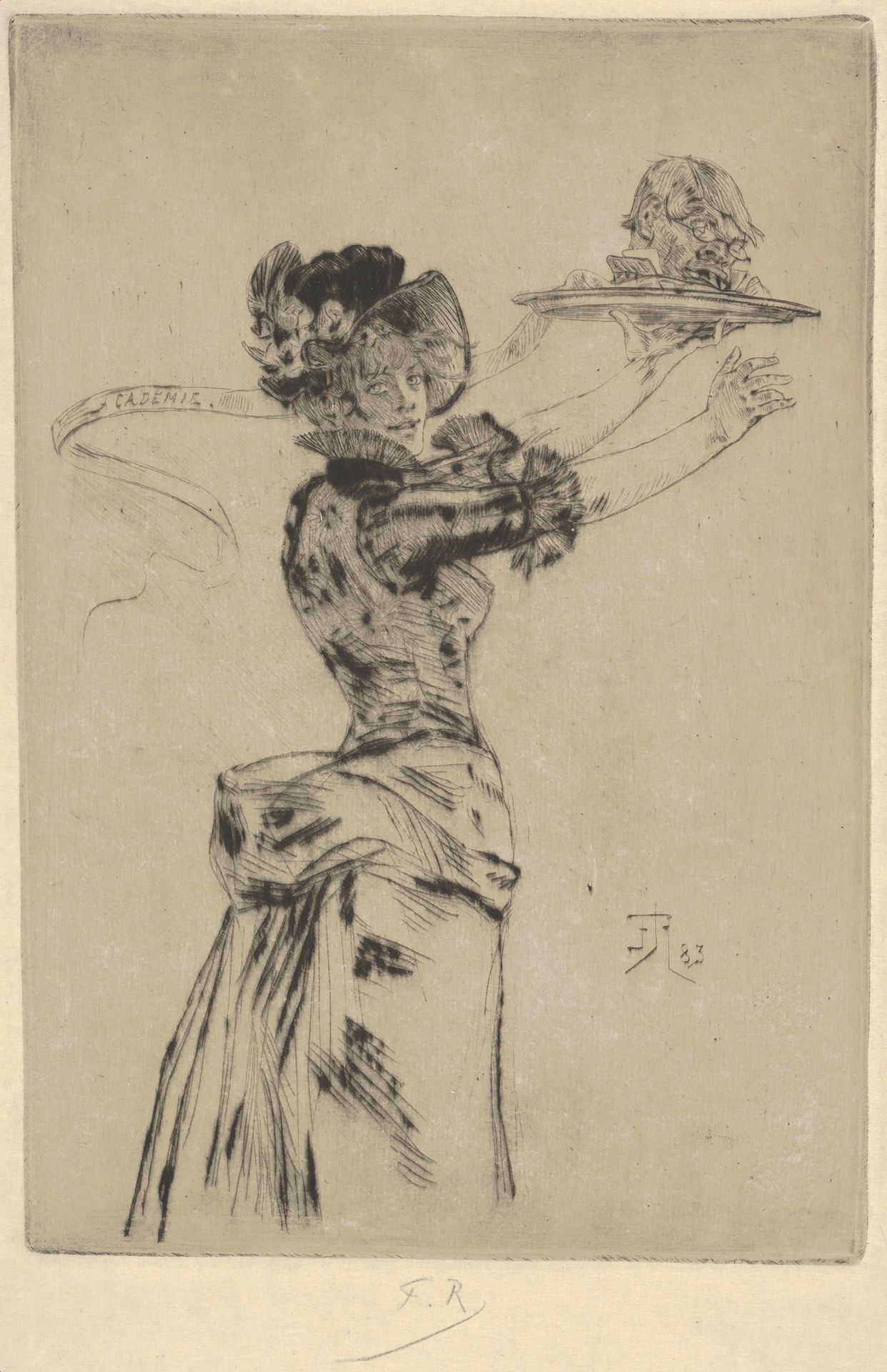 Modernité by Felicien Rops