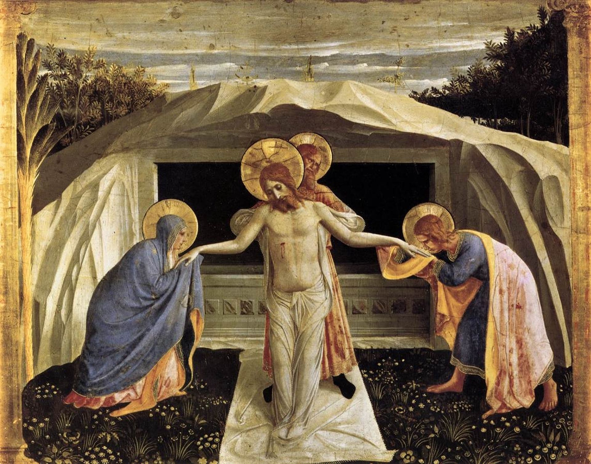 Entombment by Fra Angelico