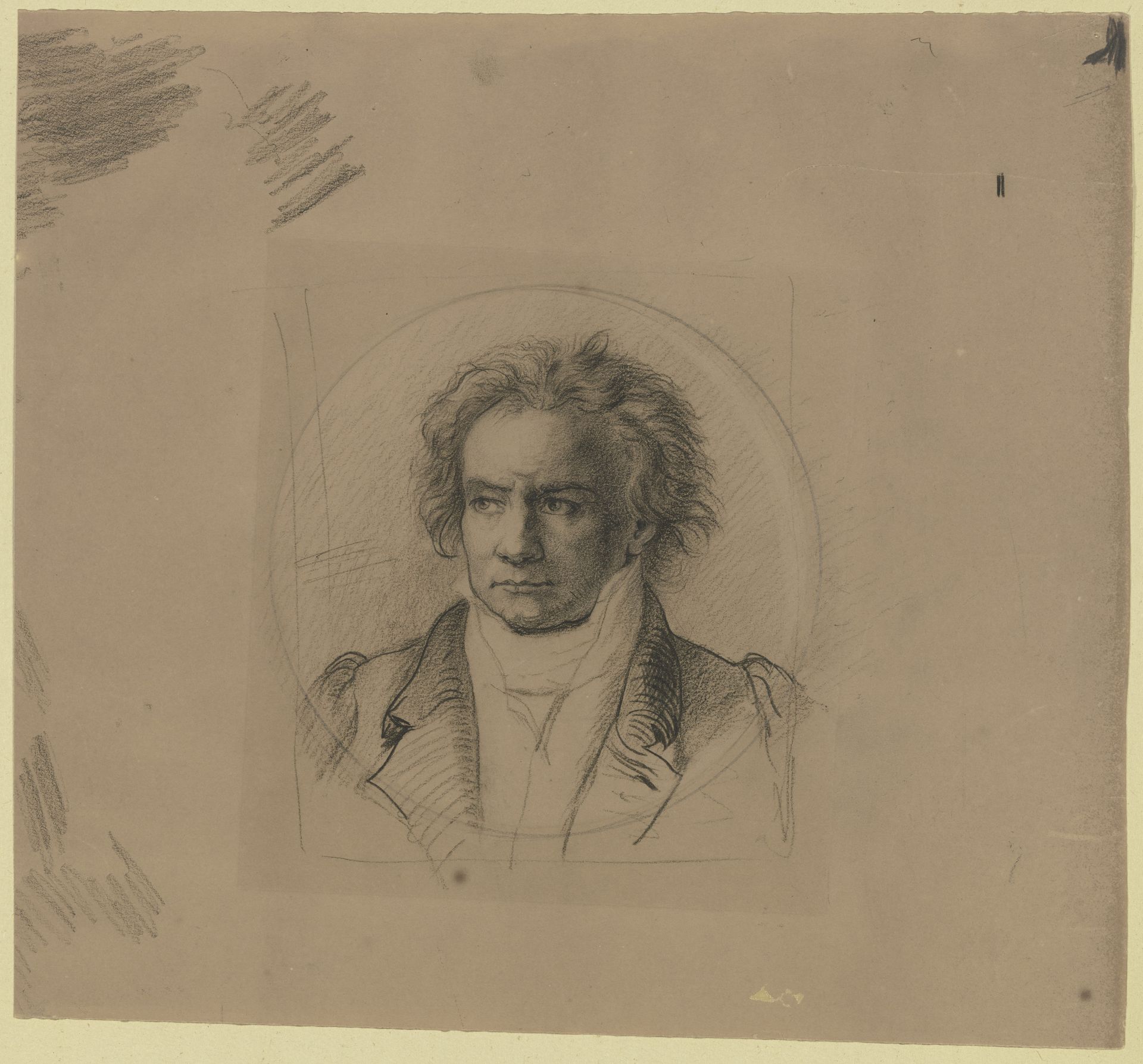 Bildnis Ludwig van Beethoven by Louis Eysen