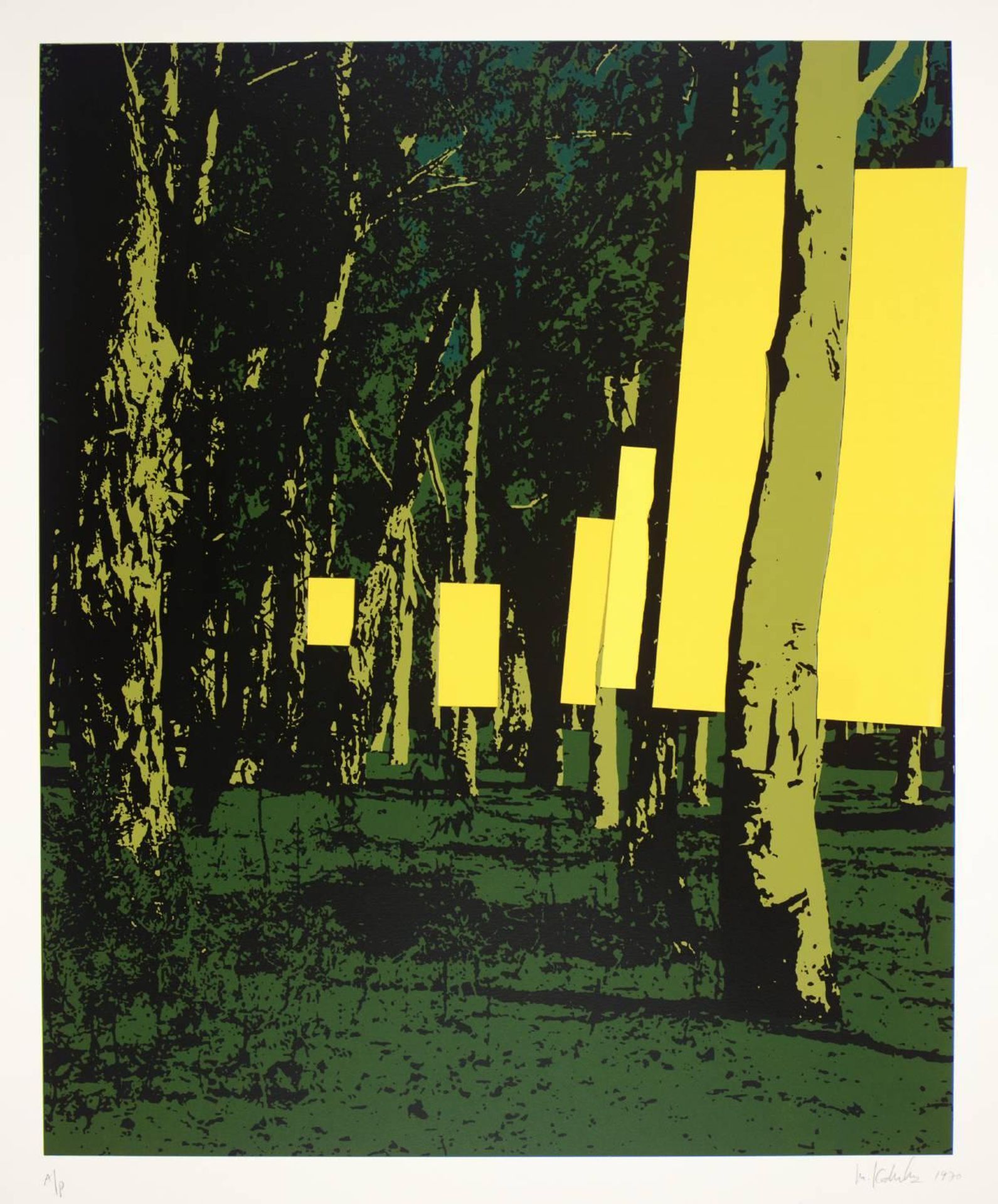 [title not known] by  Menashe Kadishman