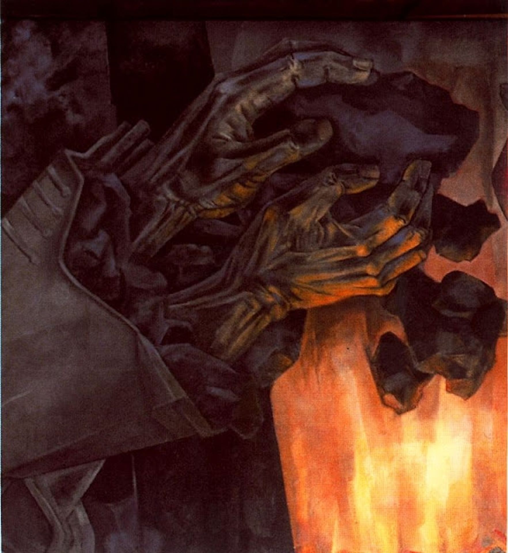 Mural of Mina (detail) by Vela Zanetti