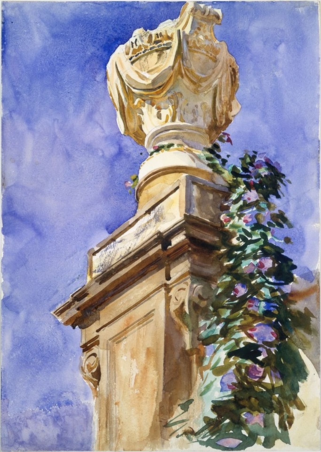 Garden near Lucca by John Singer Sargent