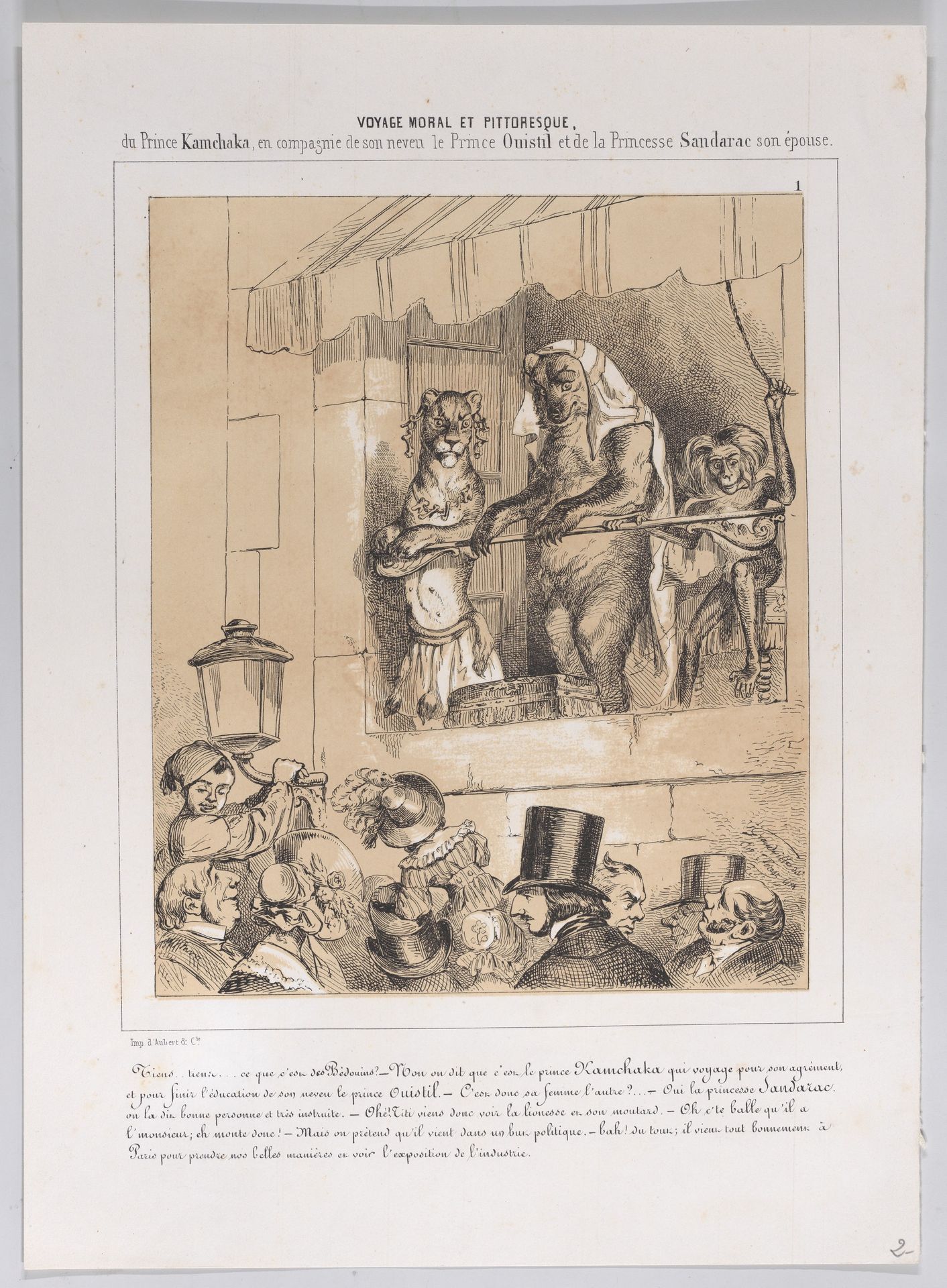 Journey for Eternity,  No. 2 by J. J. Grandville