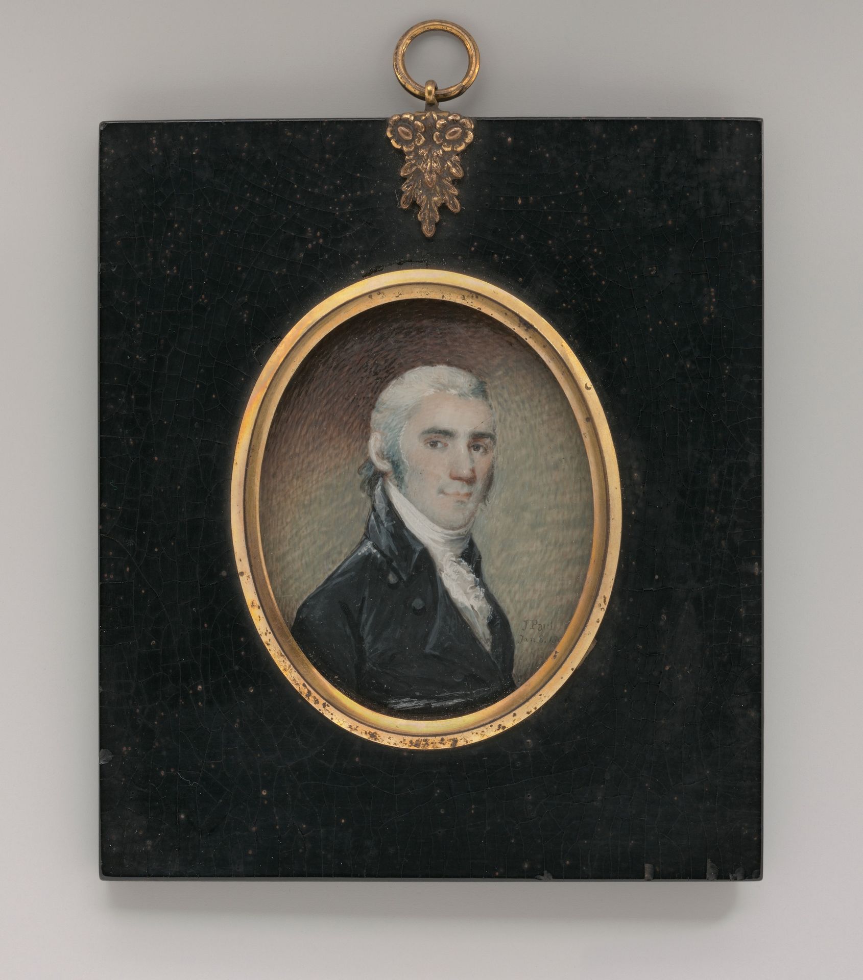 Portrait of a Gentleman by Jeremiah Paul, 1775-1820