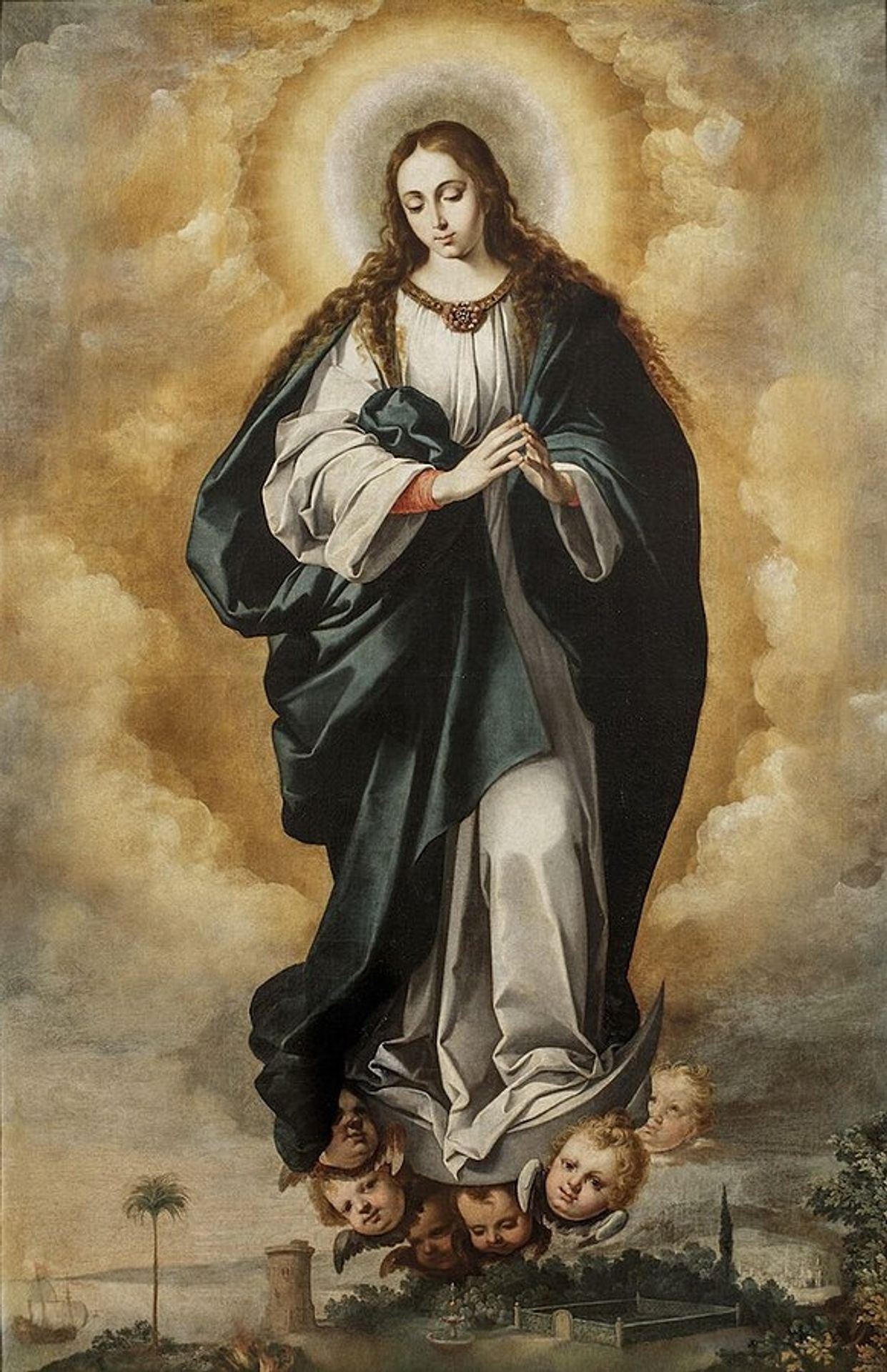 Immaculate of St. Vincent by Bartolomé Estebán Murillo