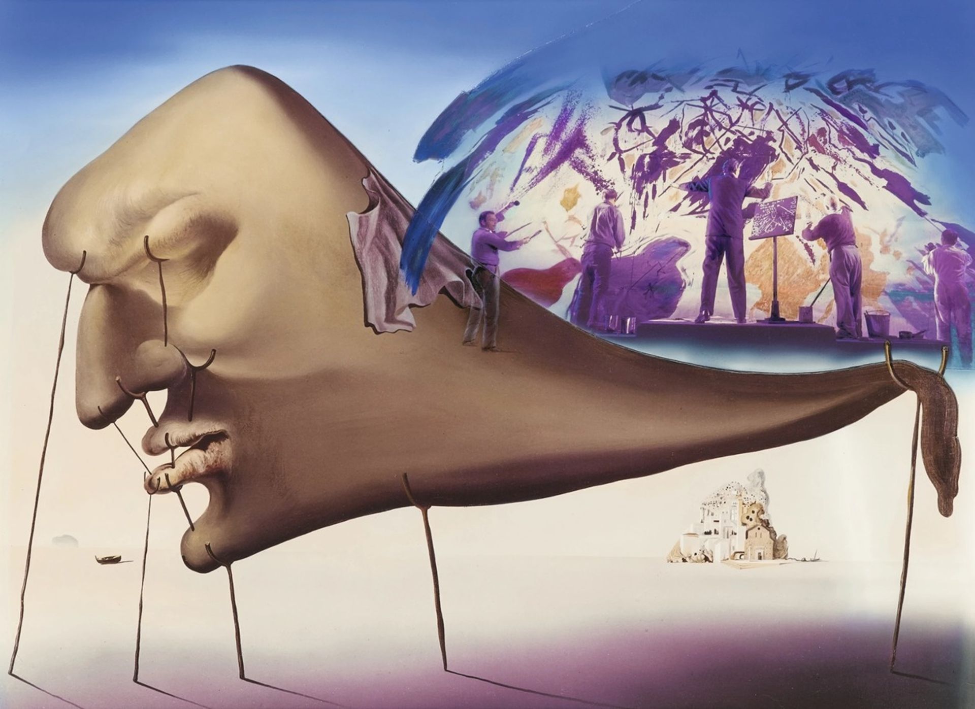 Le Sommeil by Salvador Dalí